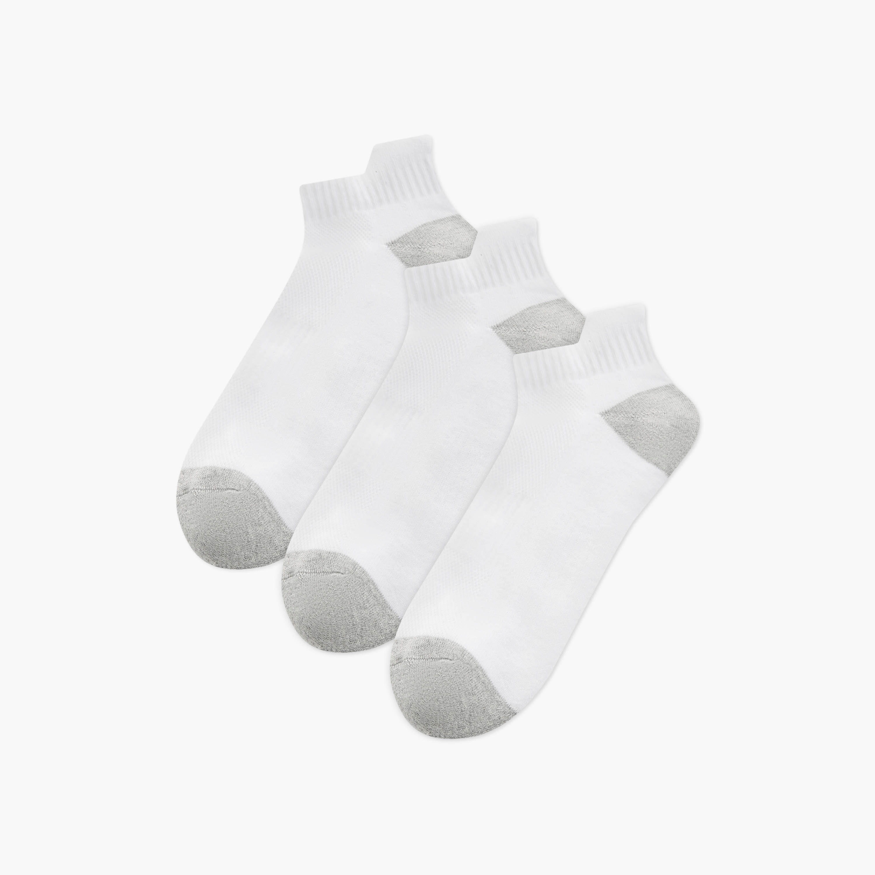 جوارب بارزة الملمس طول الكاحل - طقم من 3-men-socks-image-5