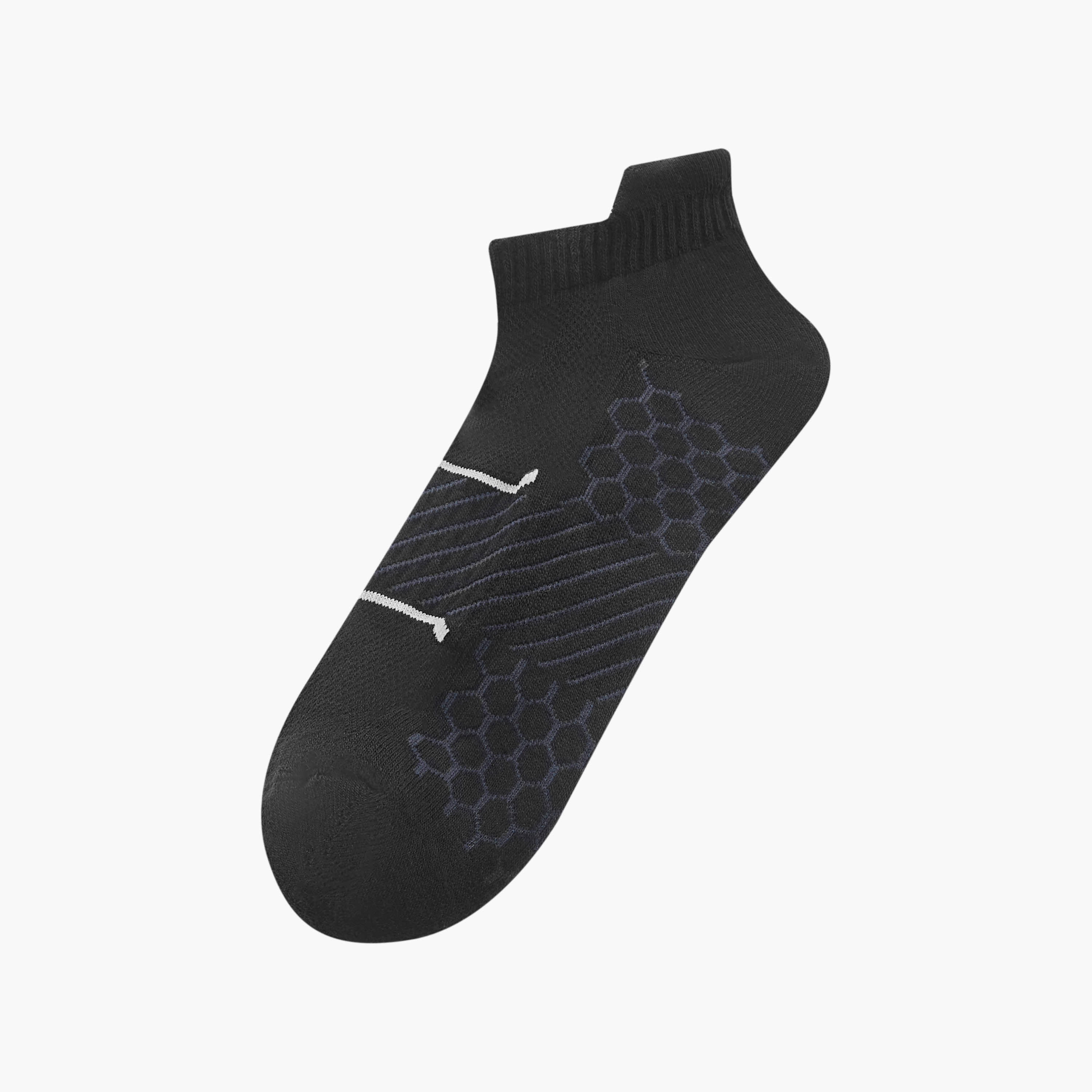جوارب بارزة الملمس بطول الكاحل وحماية من البكتيريا - طقم من 5 أزواج-men-socks-image-2