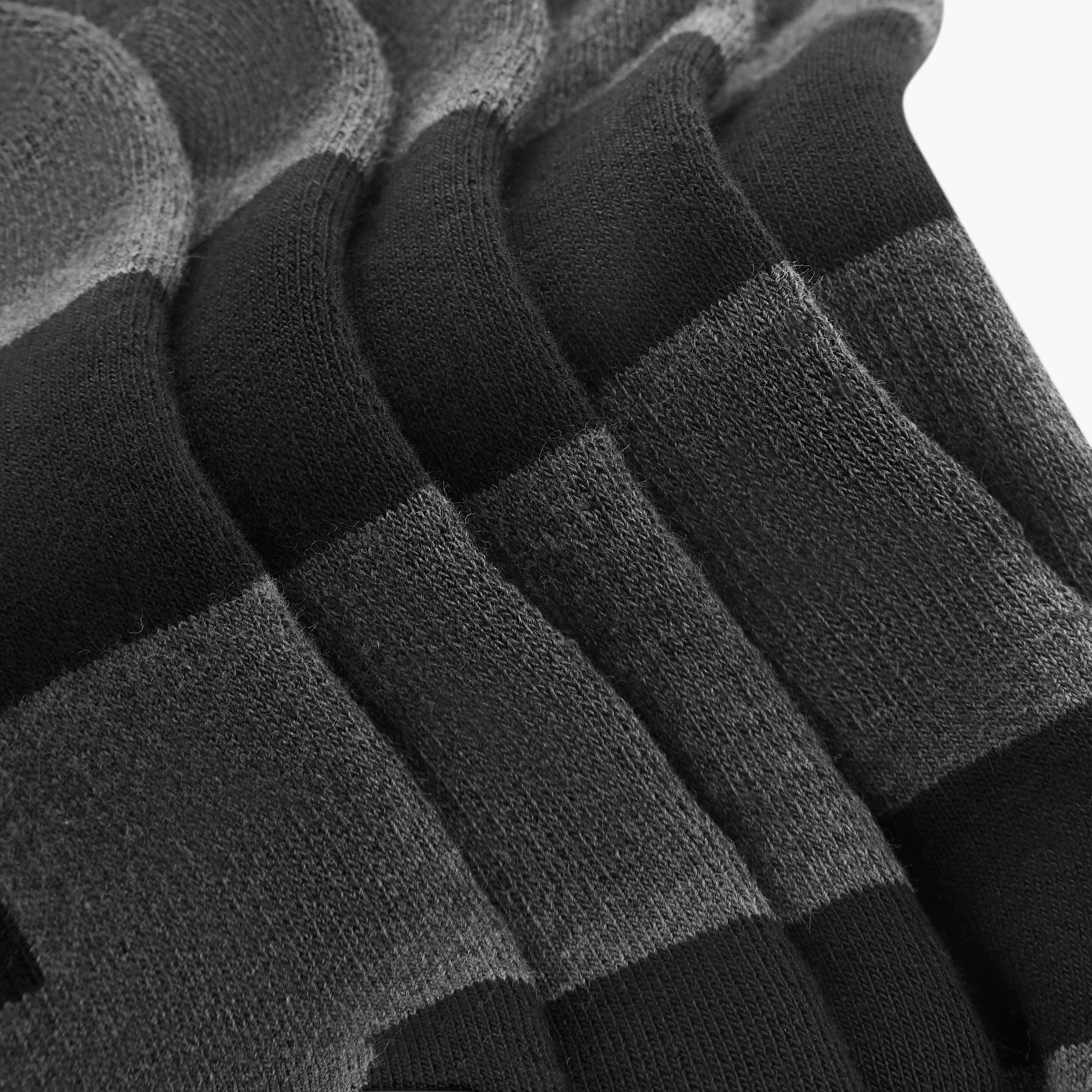Set of 5 - Textured Ankle Length Socks with Antibacterial Protection-men-socks-image-4