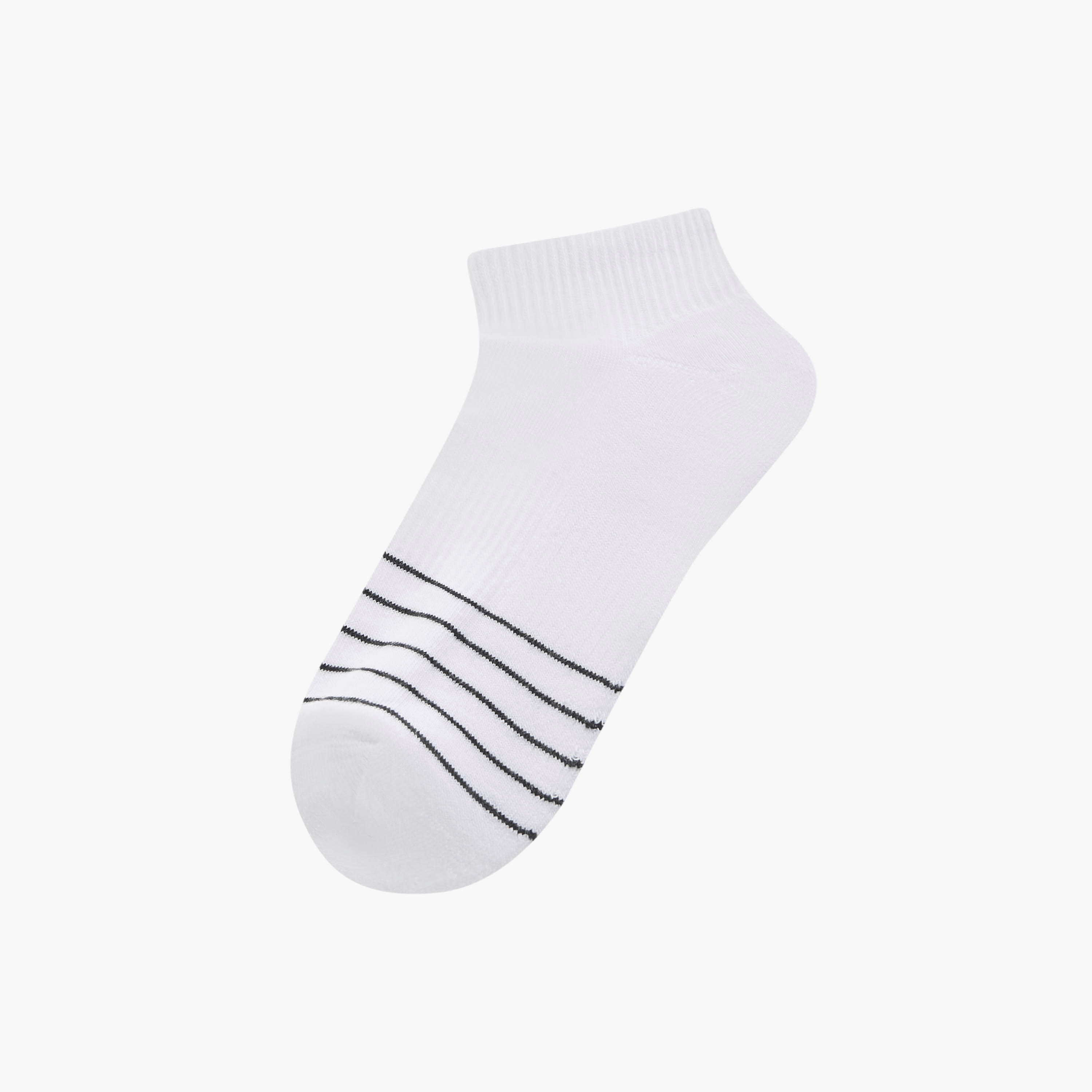 Set of 3 - Textured Ankle Length Socks-men-socks-image-2