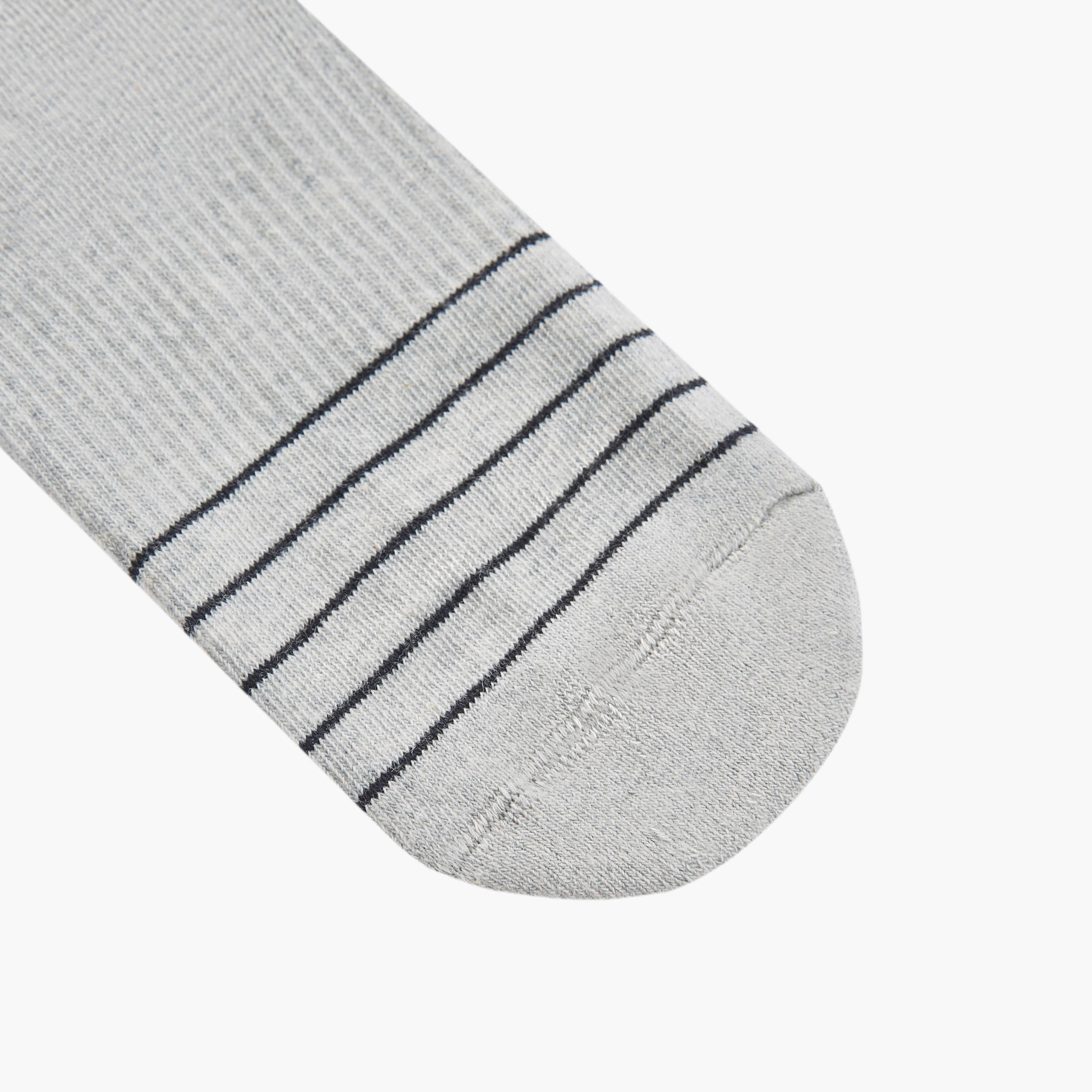 Set of 3 - Textured Ankle Length Socks-men-socks-image-3
