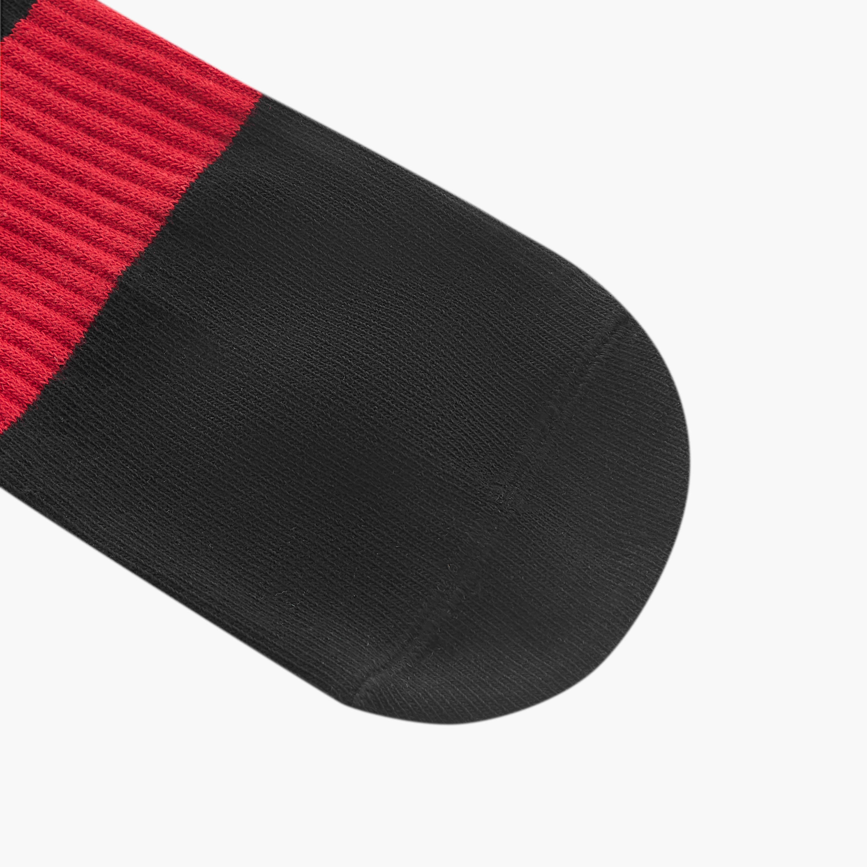 Set of 3 - Stripe Detail Ankle Length Socks with Antibacterial Protection-men-socks-image-3