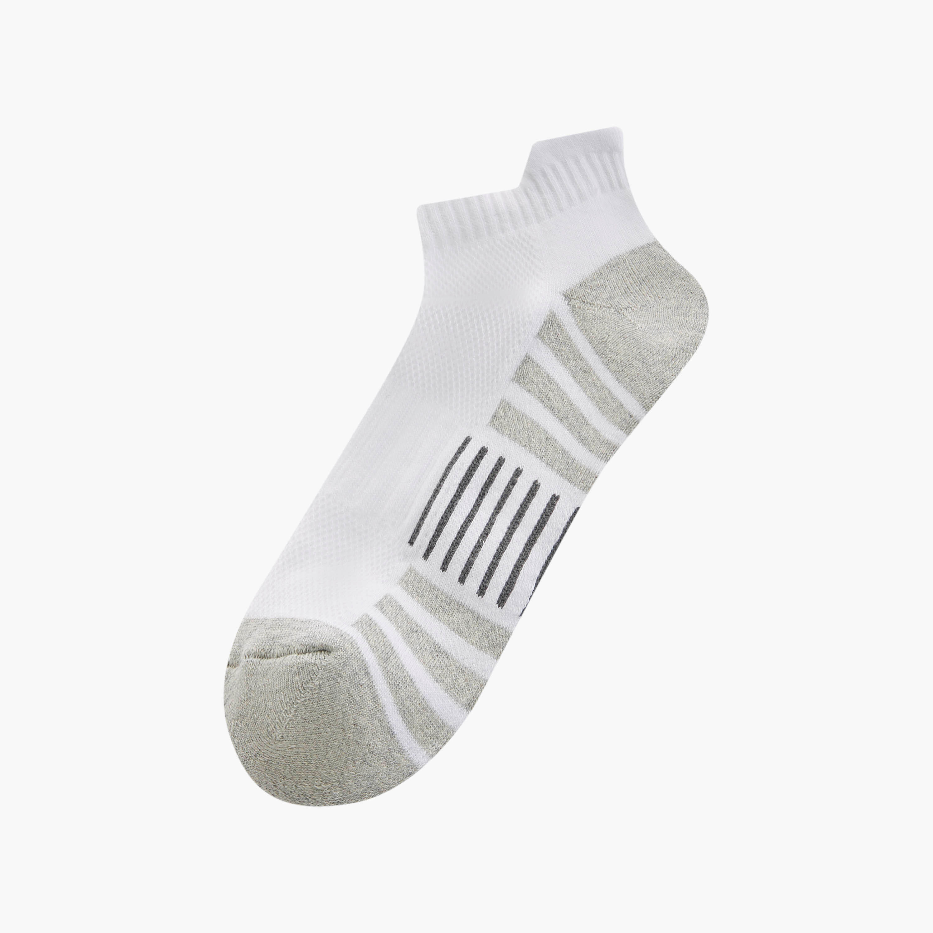 Set of 3 - Textured Ankle Length Socks-men-socks-image-2