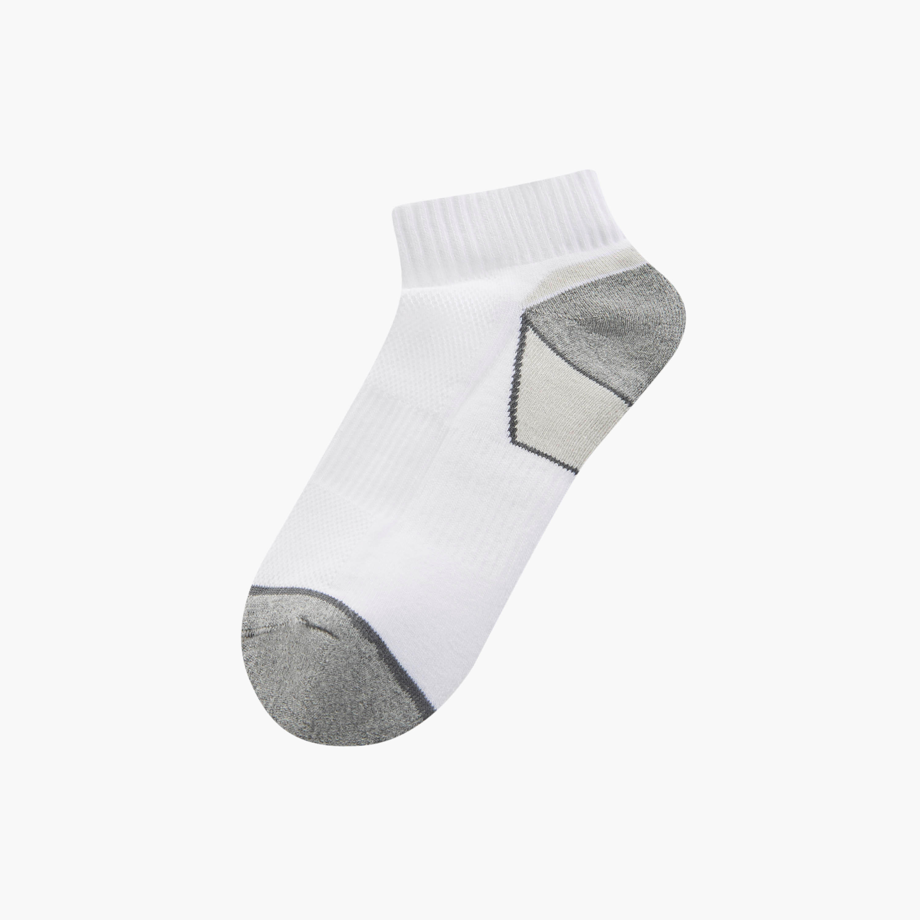 Set of 3 - Textured Ankle Length Socks-men-socks-image-2