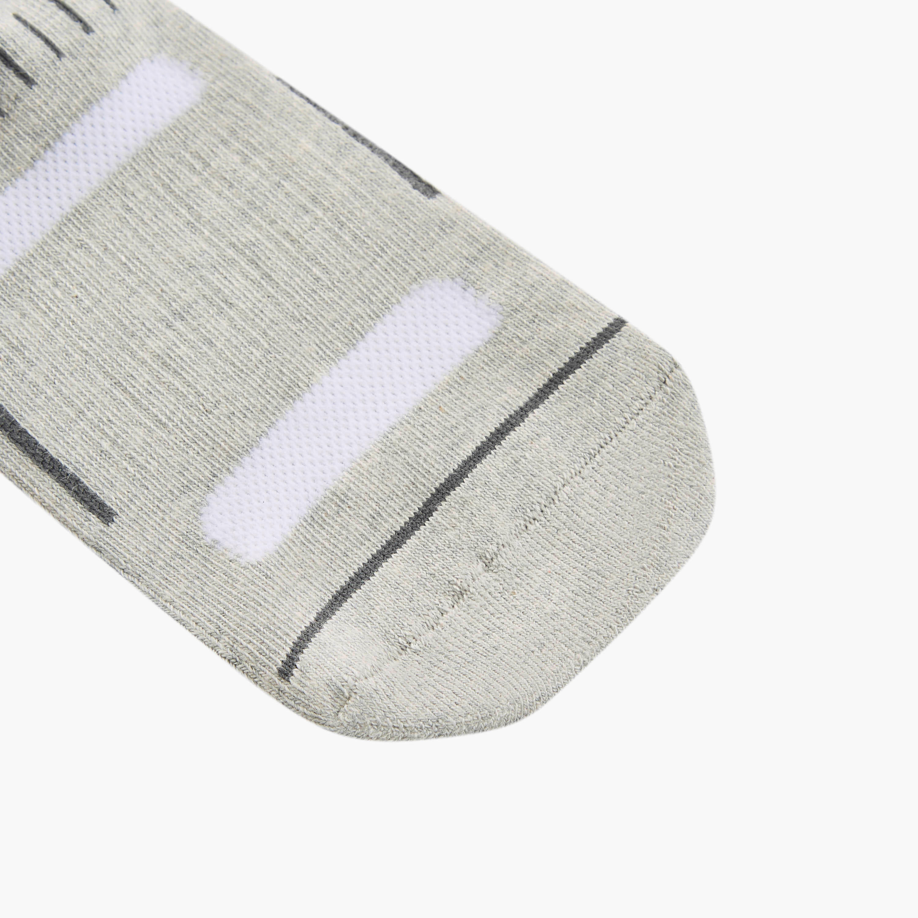 Set of 5 - Textured Ankle Length Socks with Antibacterial Protection-men-socks-image-3