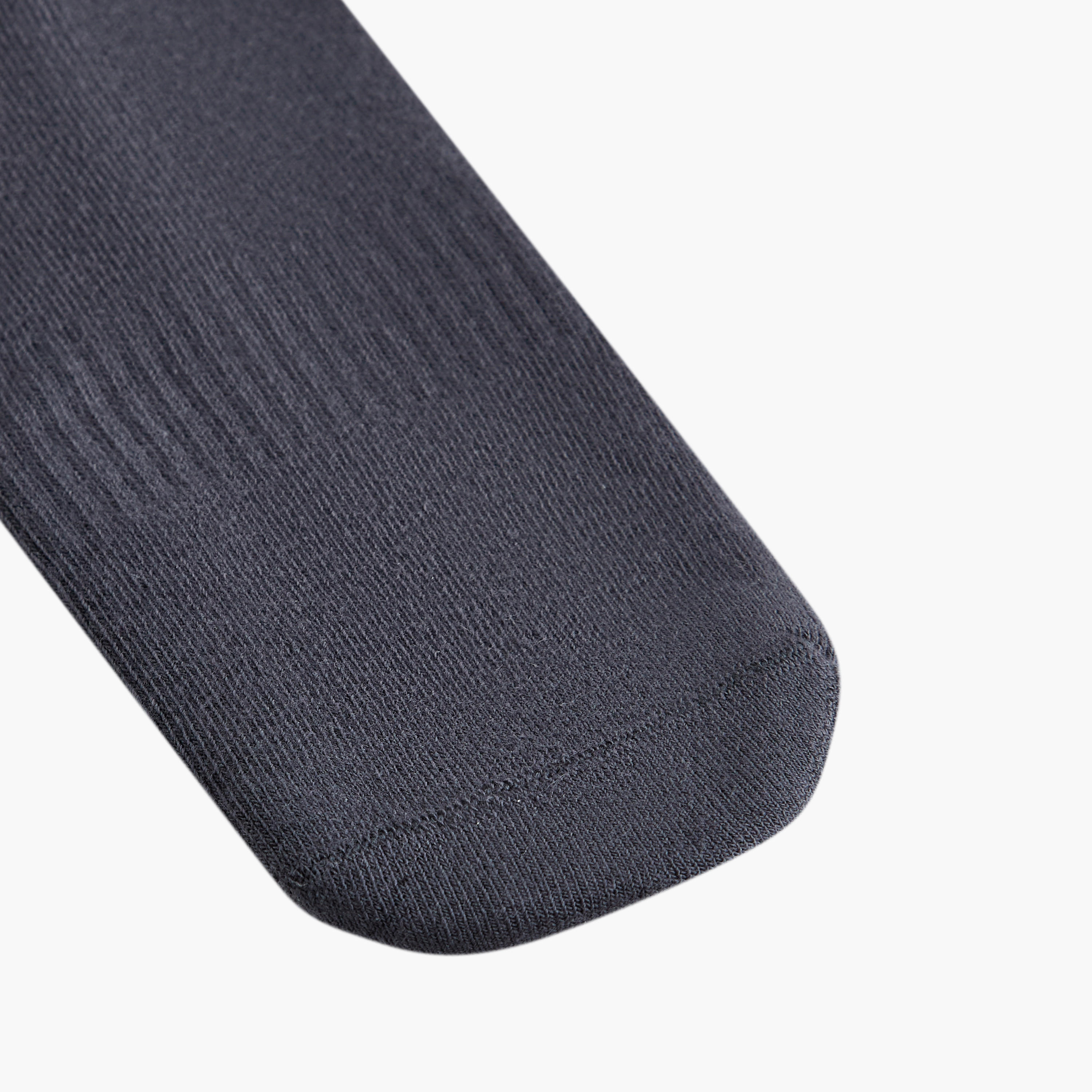 Pack of 3 - Textured Crew Length Socks with Antibacterial Protection-men-socks-image-5