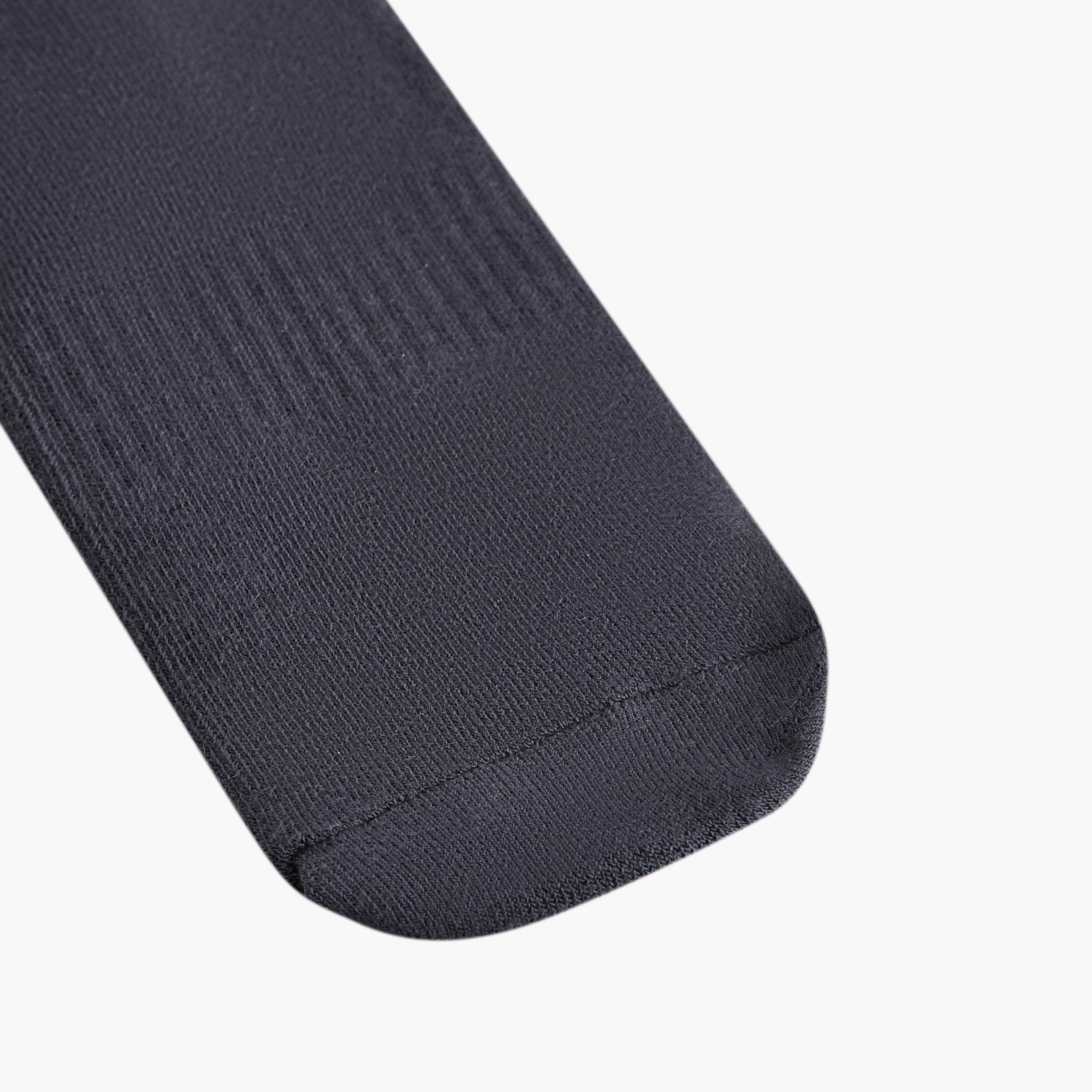 Pack of 3 - Textured Crew Length Socks with Antibacterial Protection-men-socks-image-5