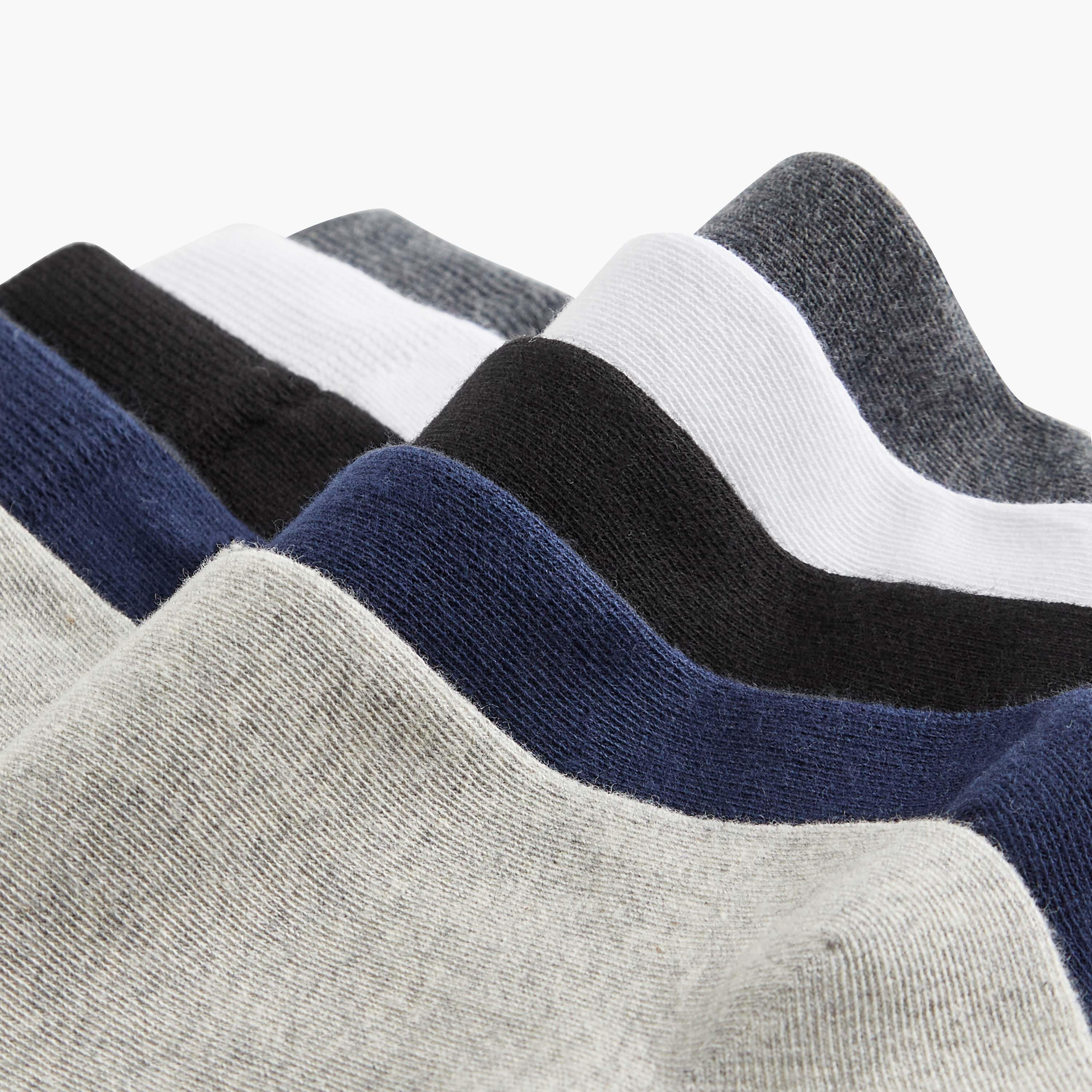 طقم جوارب 5 أزواج بارزة الملمس طويلة-men-socks-image-2