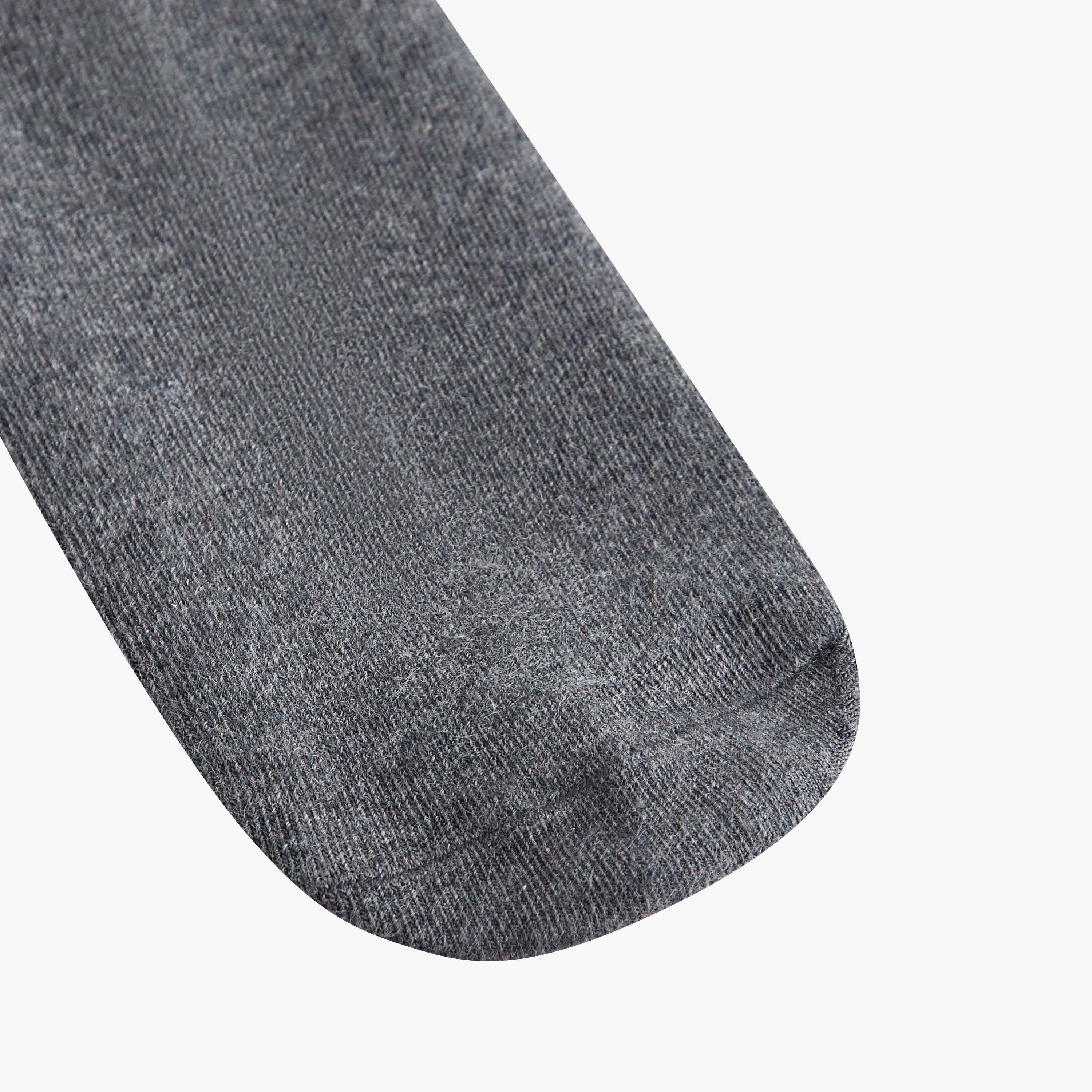 طقم جوارب 5 أزواج بارزة الملمس طويلة-men-socks-image-1