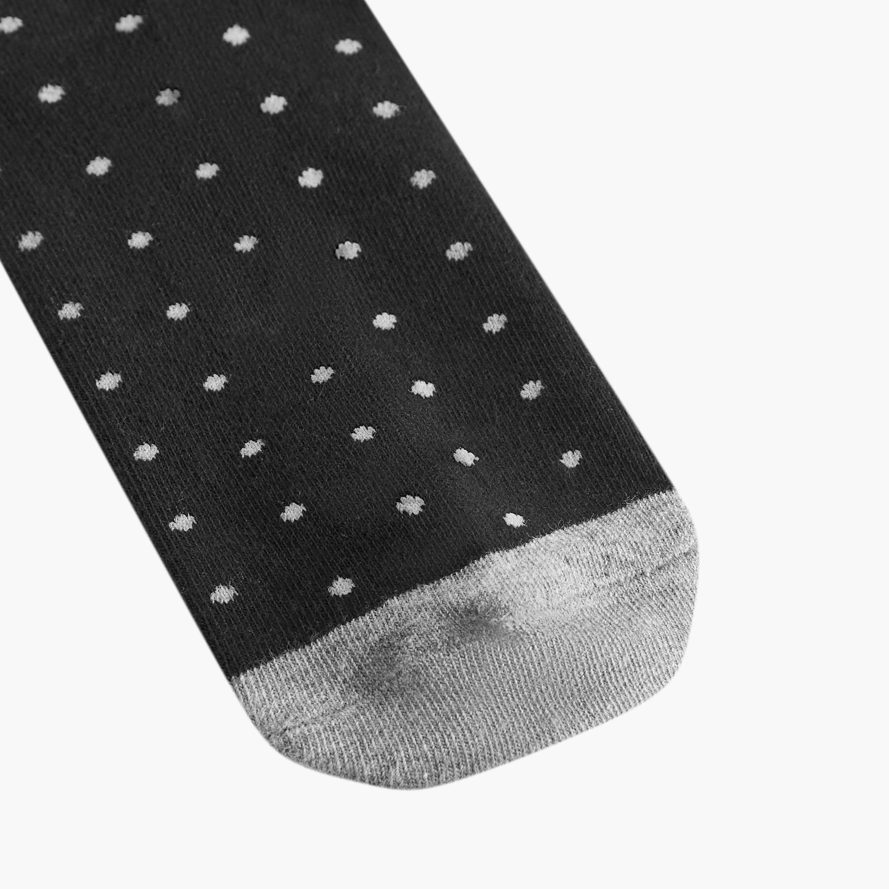 طقم جوارب 5 أزواج بارزة الملمس طويلة-men-socks-image-5