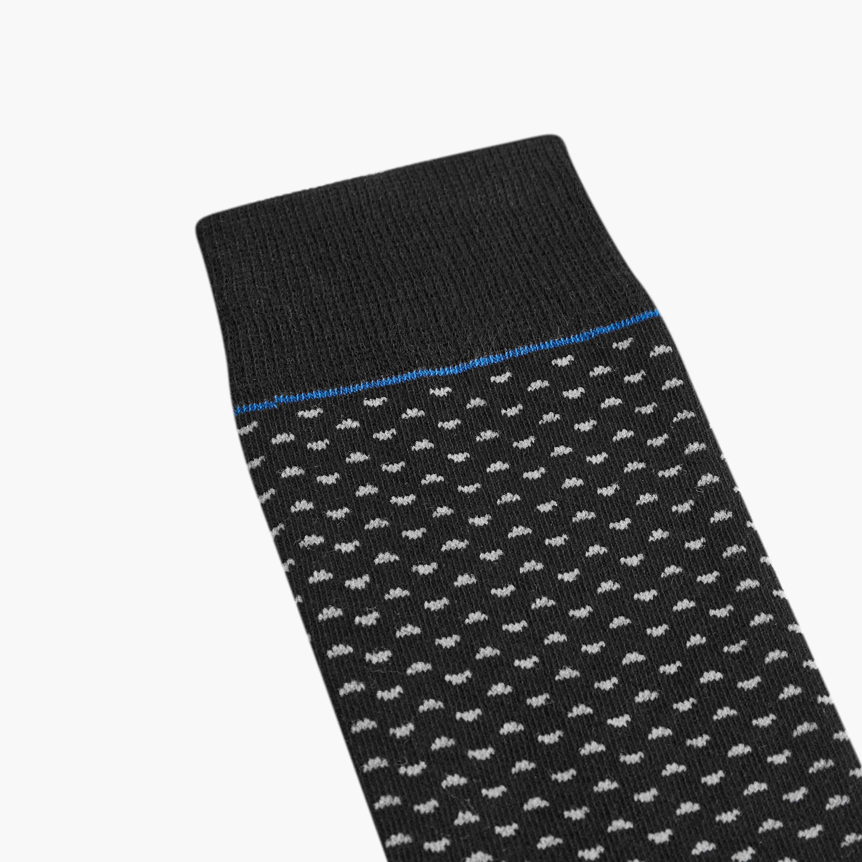 طقم جوارب بارز الملمس 5 أزواج بطول ربلة الساق-men-socks-image-3