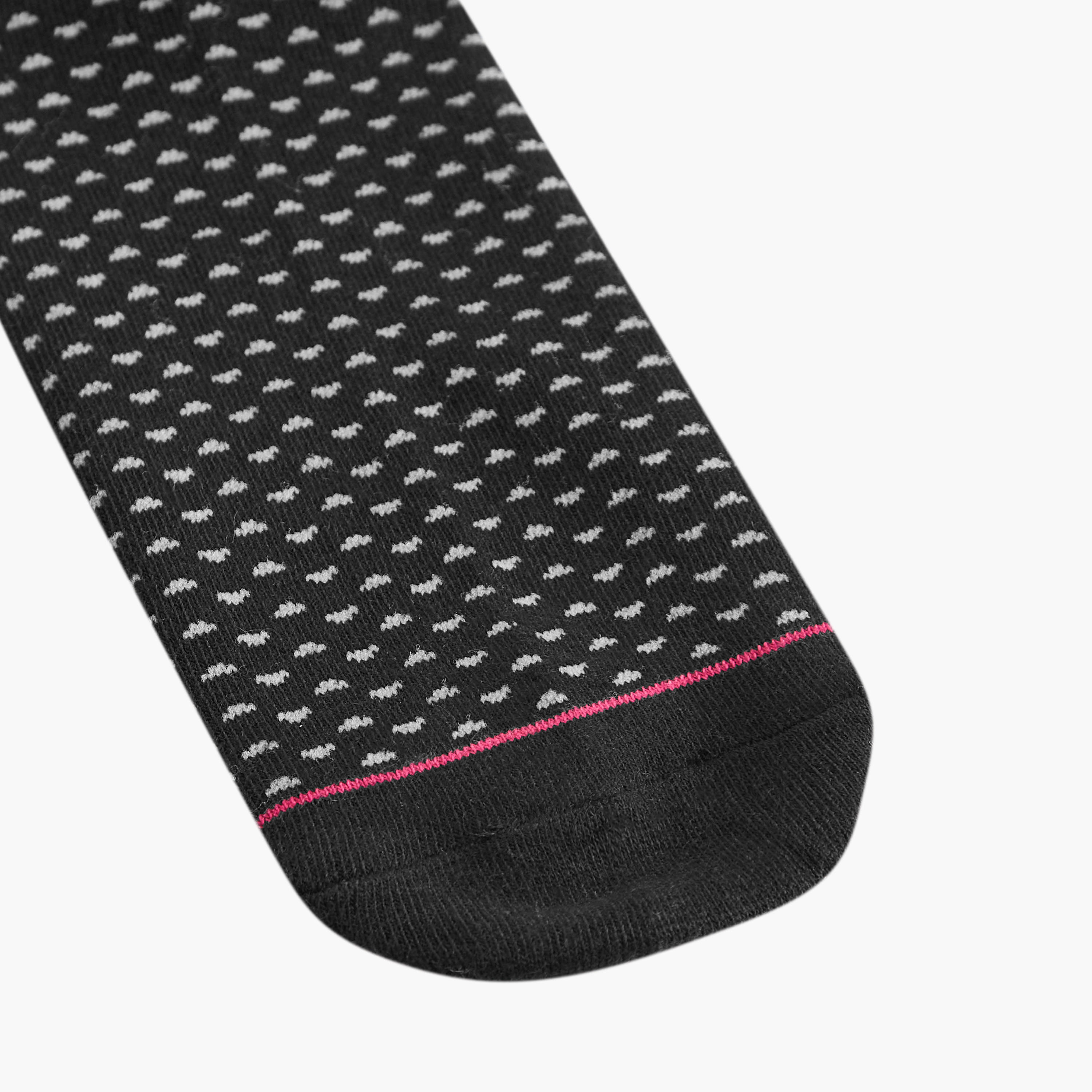 طقم جوارب بارز الملمس 5 أزواج بطول ربلة الساق-men-socks-image-5