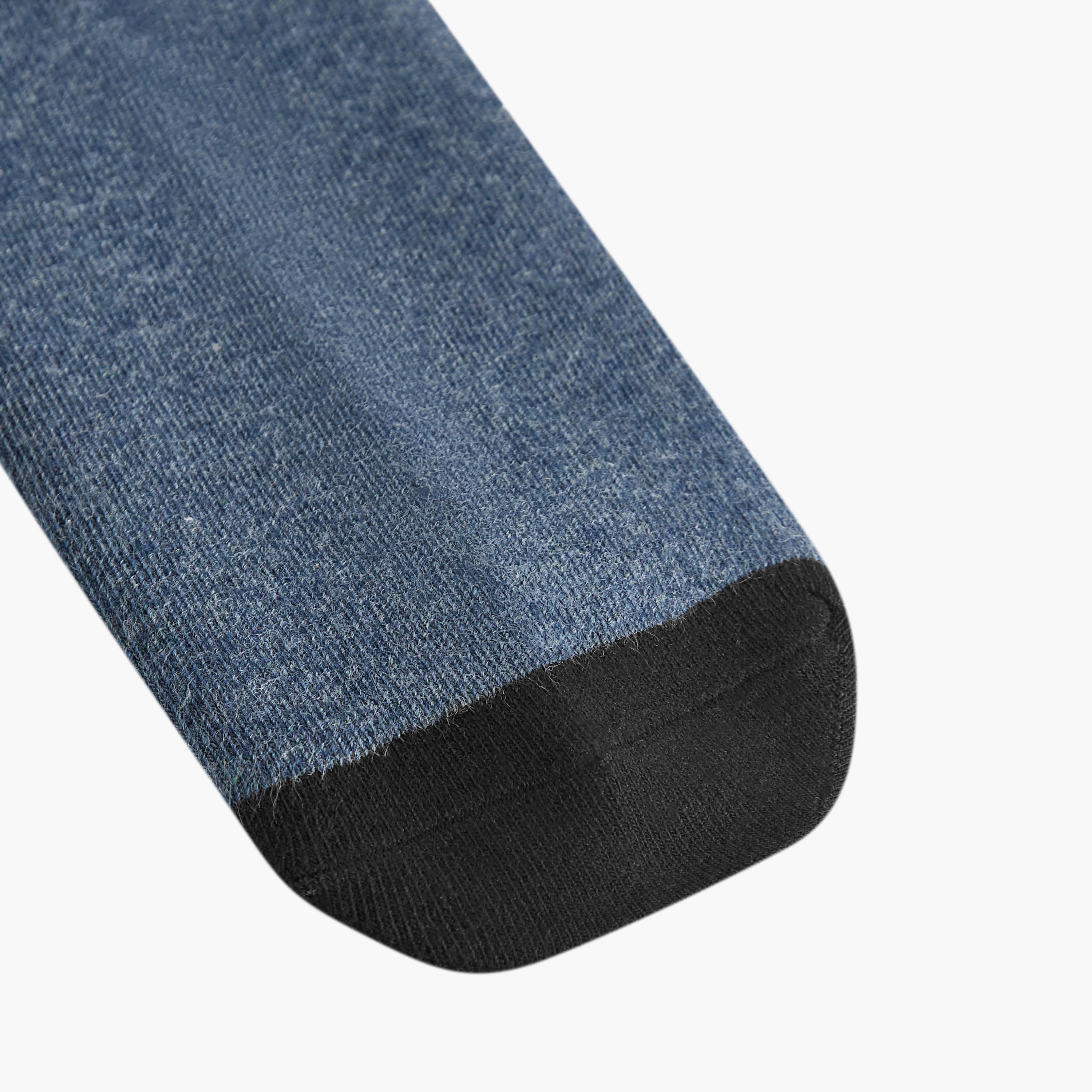Set of 3 - Textured Crew Length Socks with Antibacterial Protection-men-socks-image-5