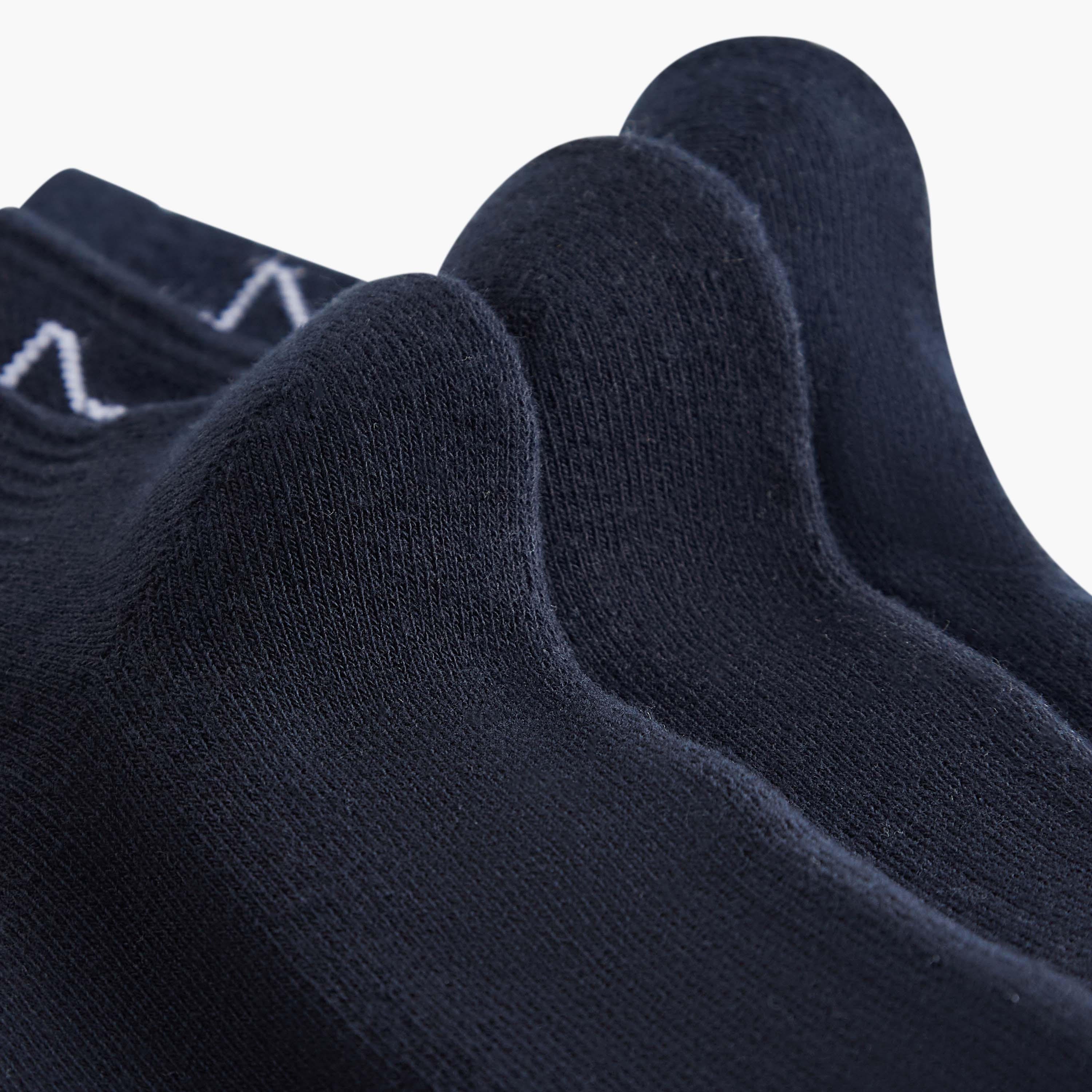 طقم جوارب 3 أزواج بارزة الملمس بطول الكاحل من ستارتر-men-socks-image-2