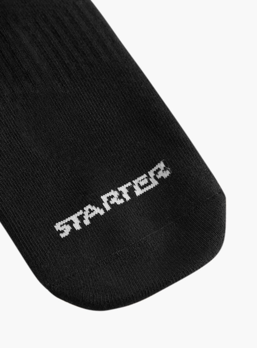 Set of 3 - Starter Logo Detail Ankle Length Socks with Antibacterial Protection-men-socks-image-3