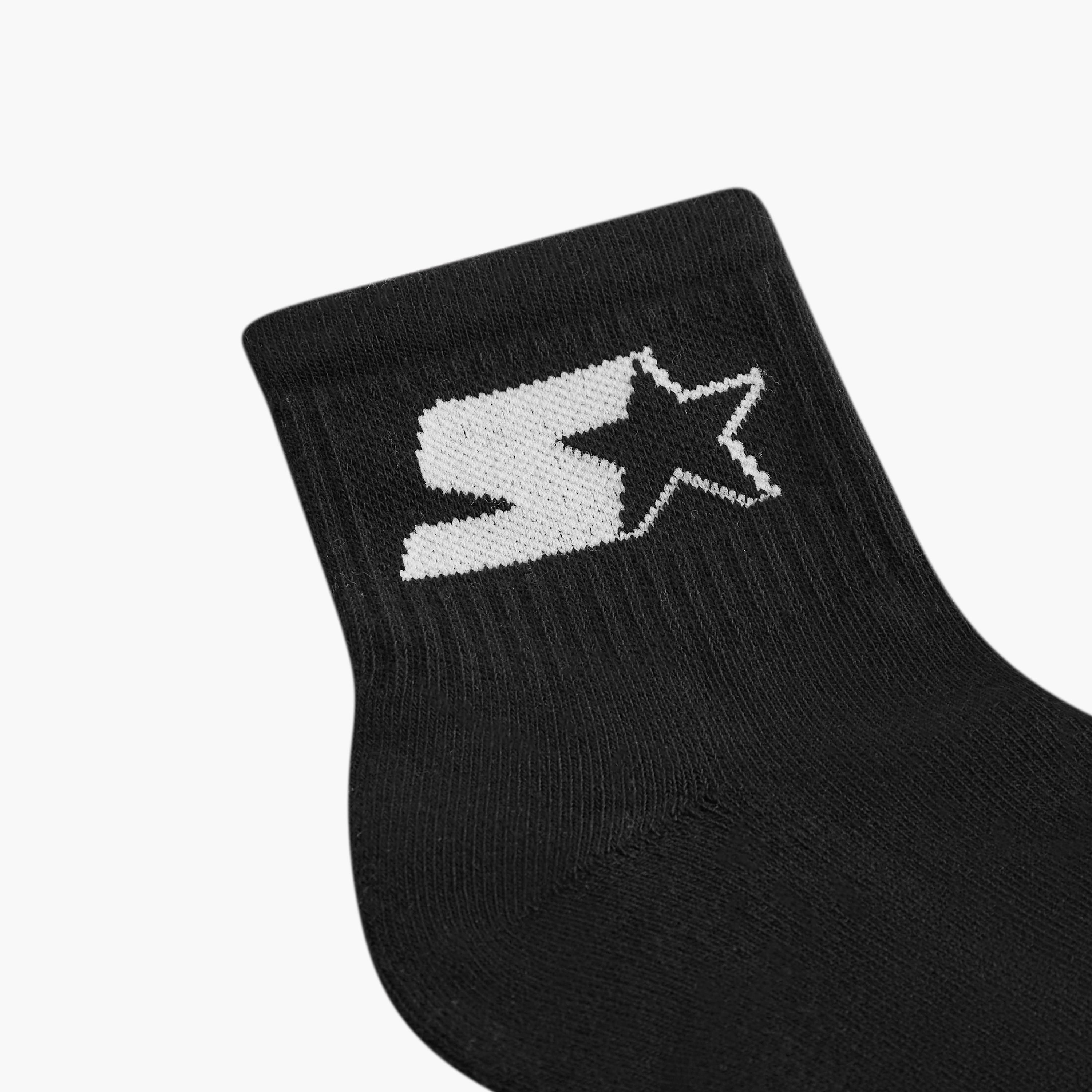 Set of 3 - Starter Logo Detail Ankle Length Socks with Antibacterial Protection-men-socks-image-5