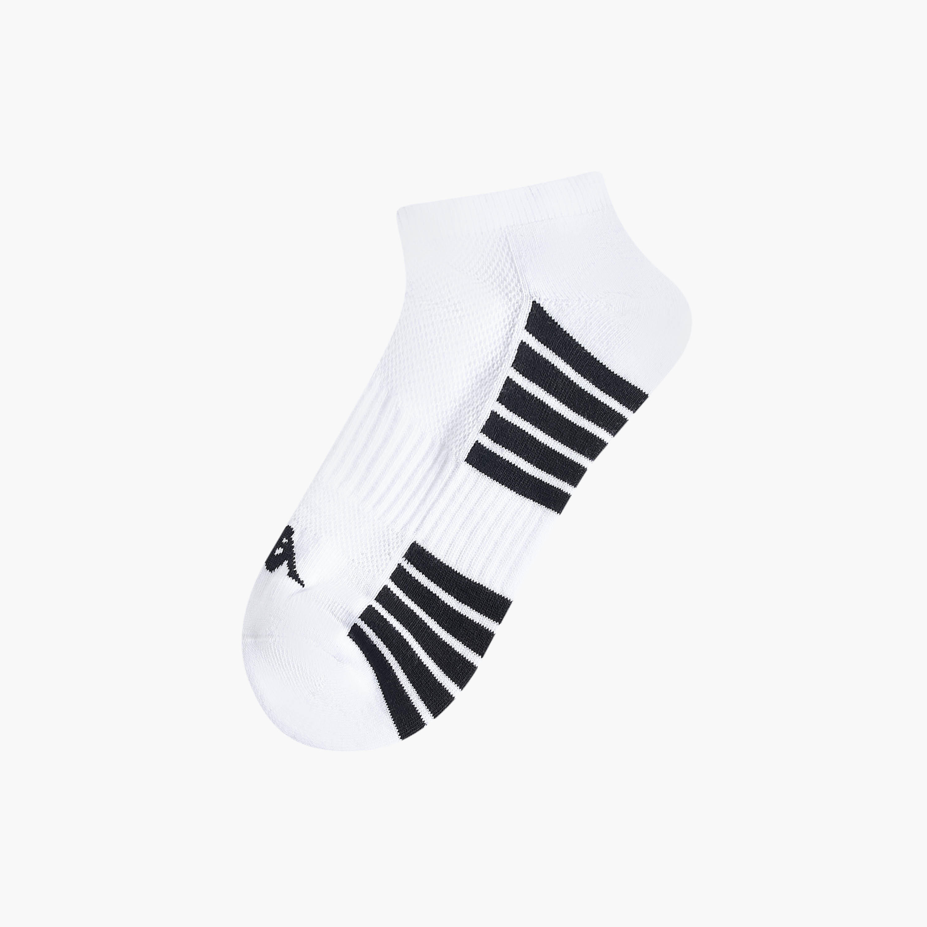 طقم جوارب مخططة 3 أزواج نصف تيري بطول الكاحل من كابا-men-socks-image-2