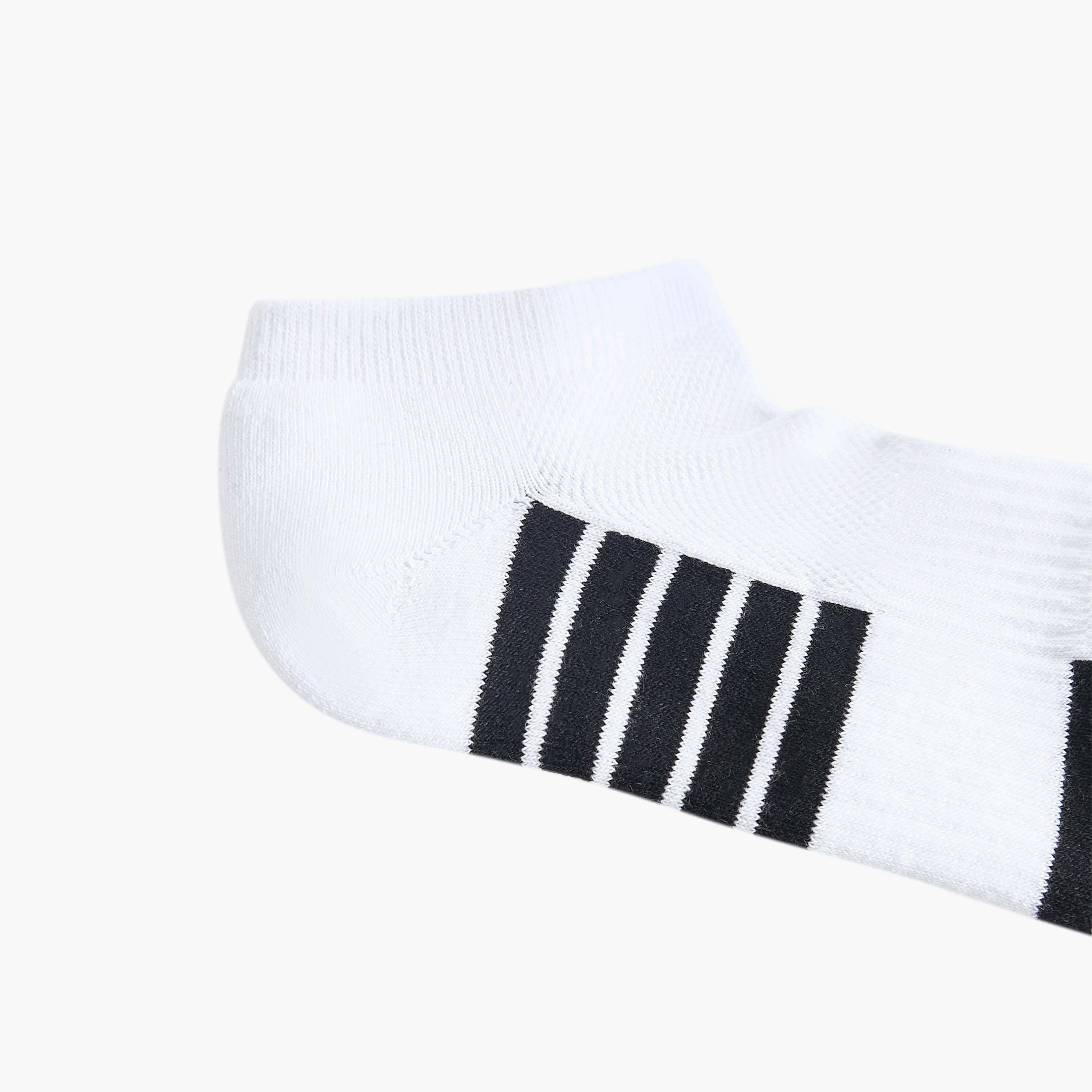 طقم جوارب مخططة 3 أزواج نصف تيري بطول الكاحل من كابا-men-socks-image-5