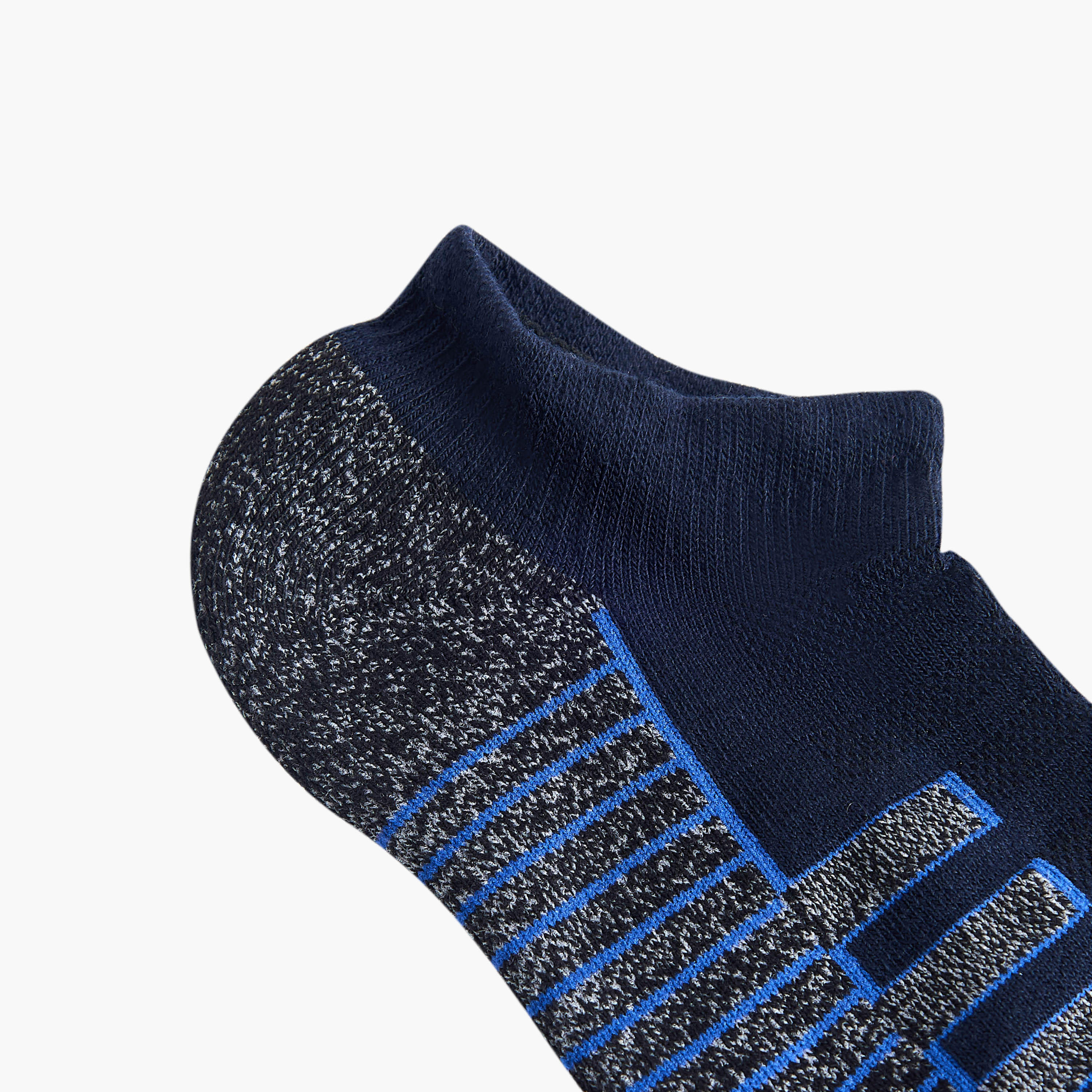 Set of 3 - Kappa Striped Ankle Length Half Terry Socks-men-socks-image-5