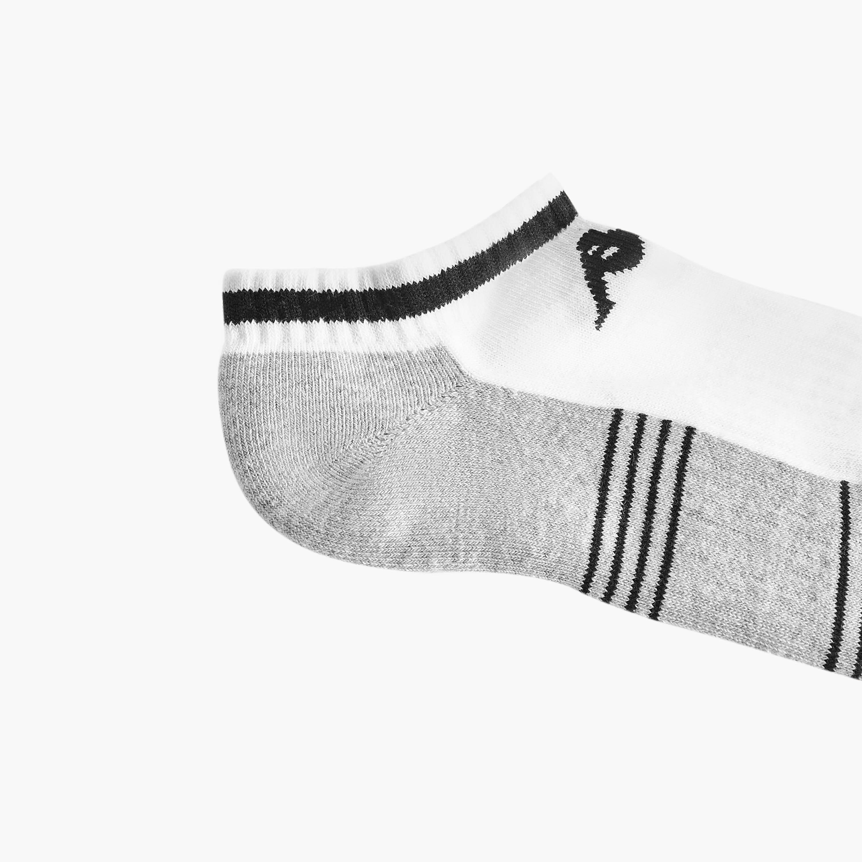 Set of 3 - Kappa Striped Ankle Length Half Terry Socks-men-socks-image-5