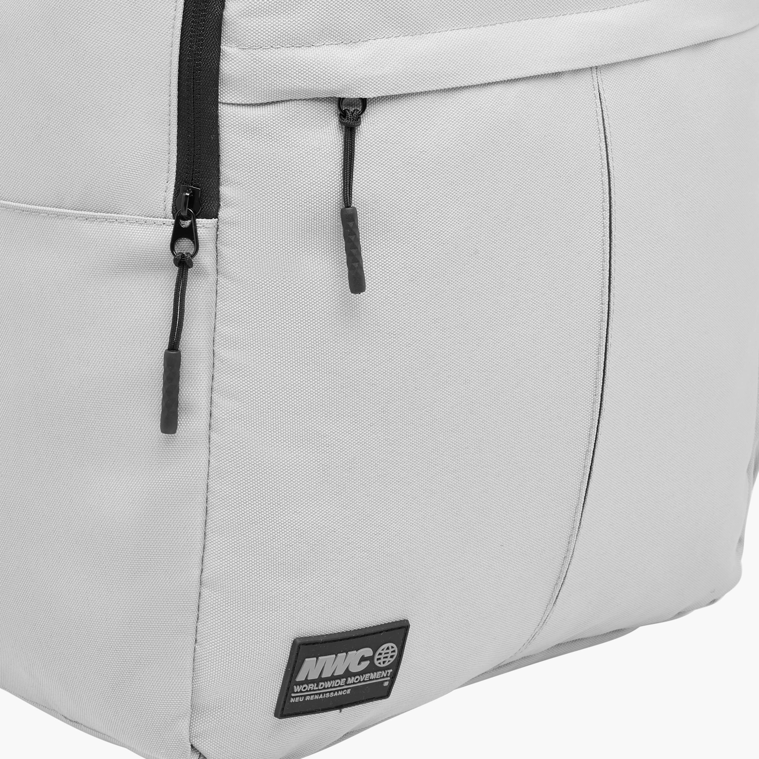 Panelled Detail Backpack with Adjustable Shoulder Straps and Zip Closure-men-bags-image-5
