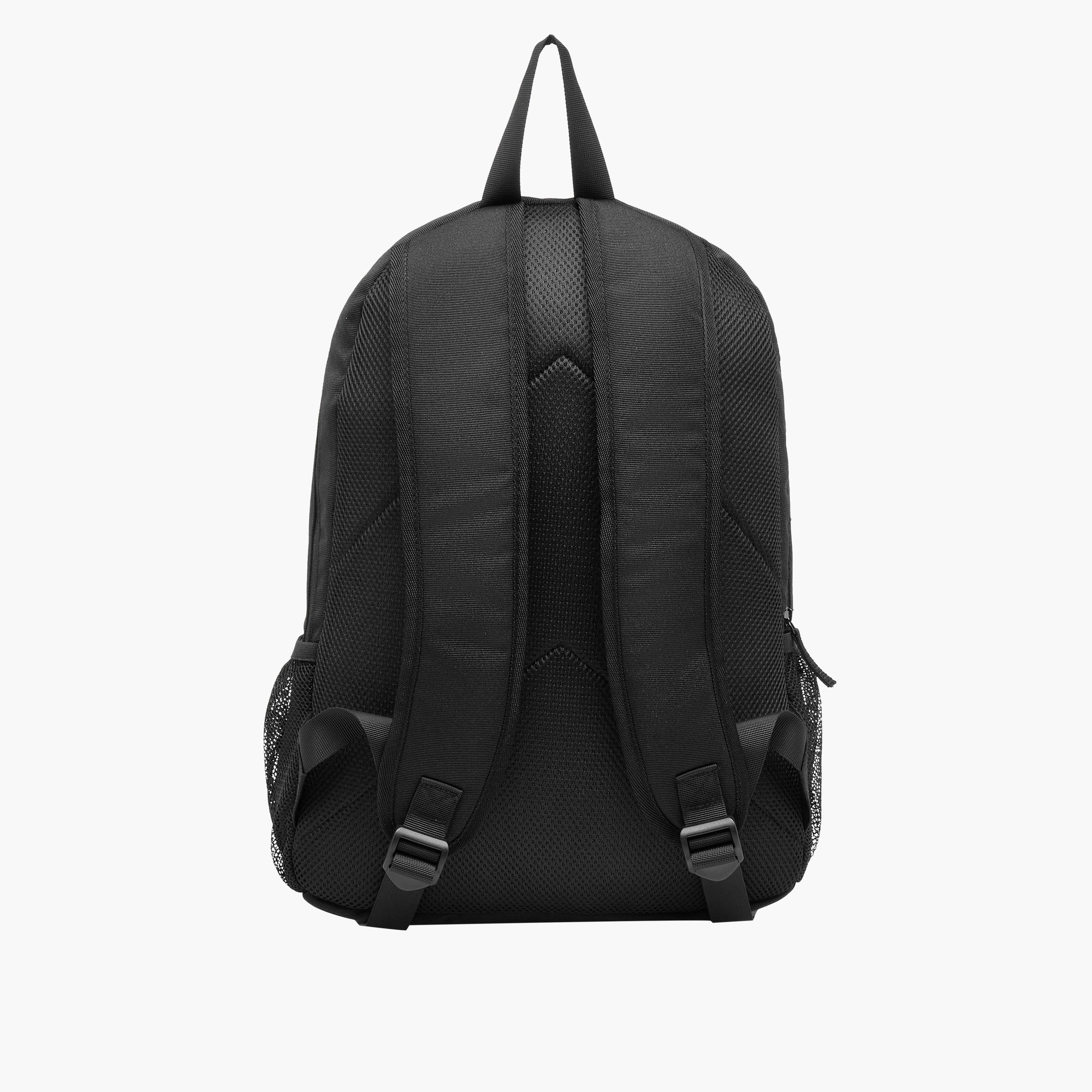 شنطة ظهر بأحزمة كتف قابلة للتعديل وسحاب إغلاق وتفاصيل زينة - 31x16x44 سم-men-bags-image-4