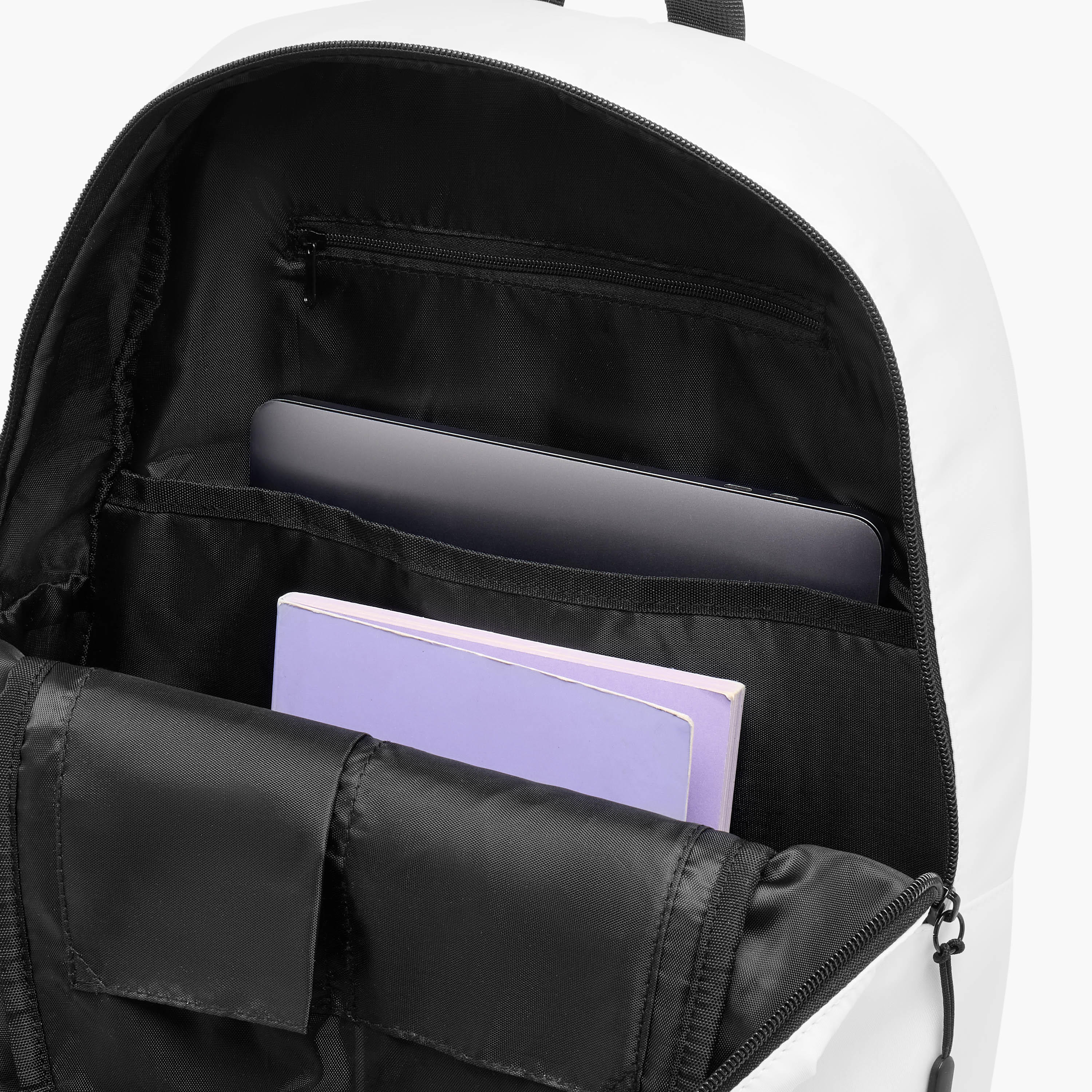 Brooklyn Print Backpack with Adjustable Shoulder Straps and Zip Closure - 31x16x44 cm-men-bags-image-7