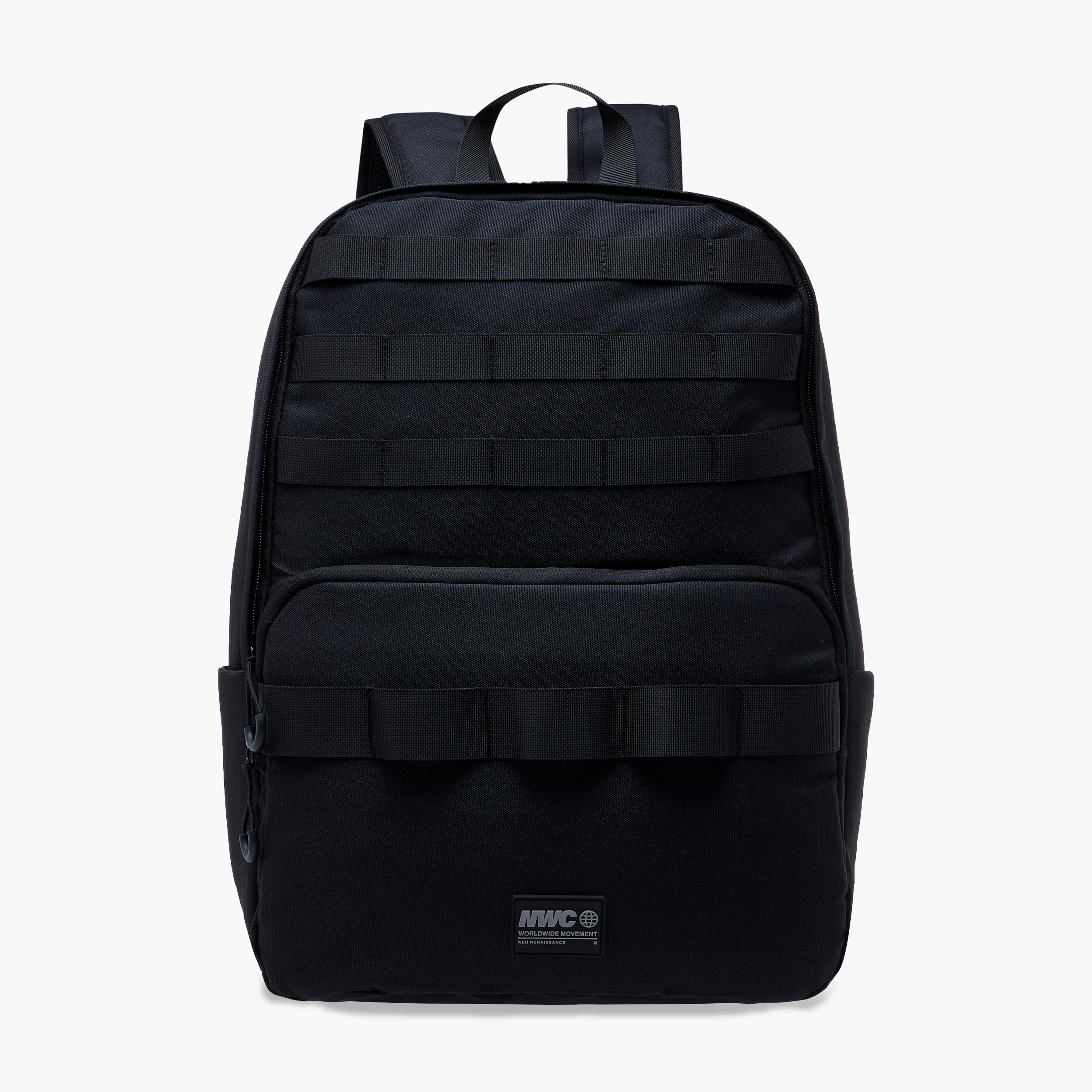 Adjustable Strap Detail Backpack with Zip Closure - 31x16x45 cm-men-bags-image-2