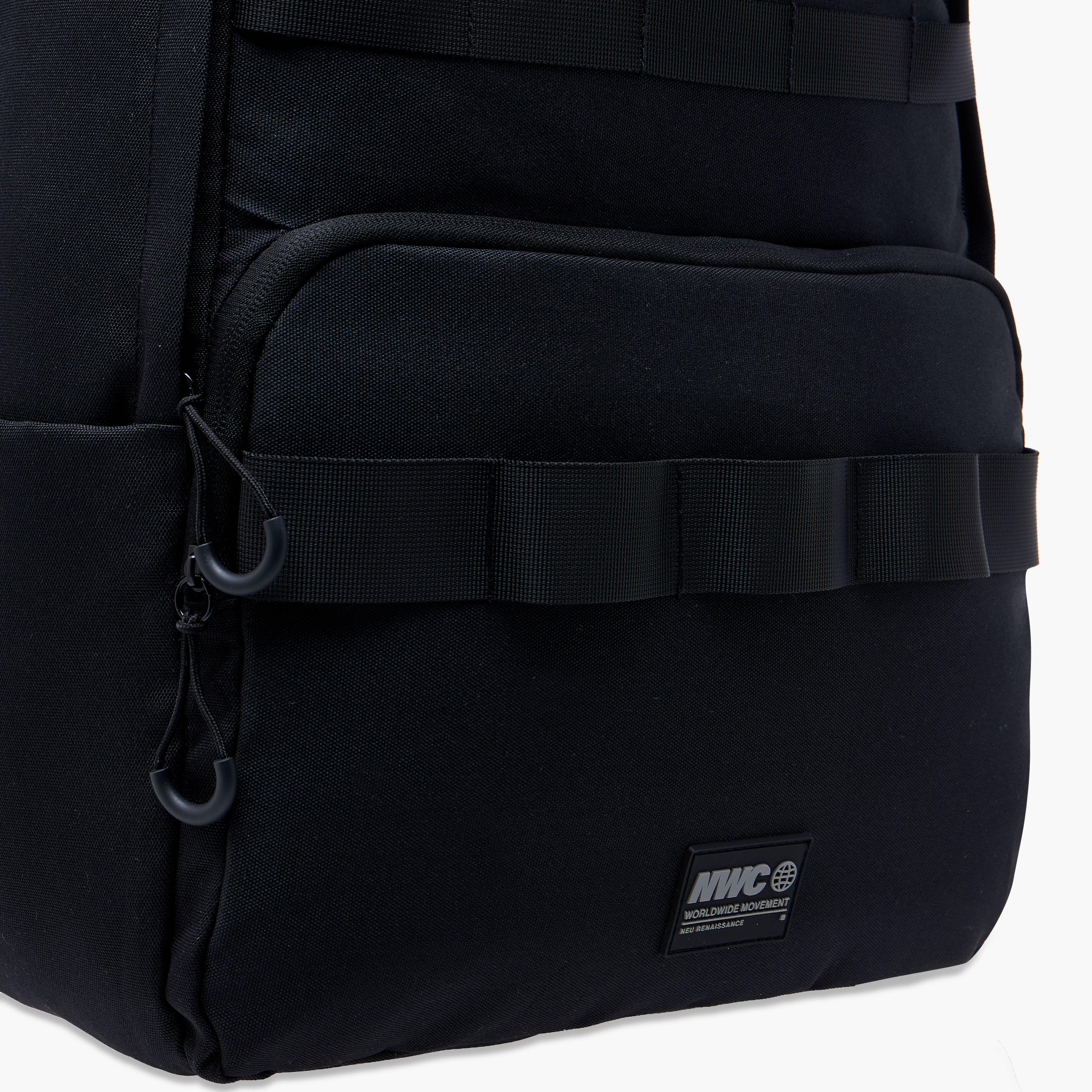 Adjustable Strap Detail Backpack with Zip Closure - 31x16x45 cm-men-bags-image-5