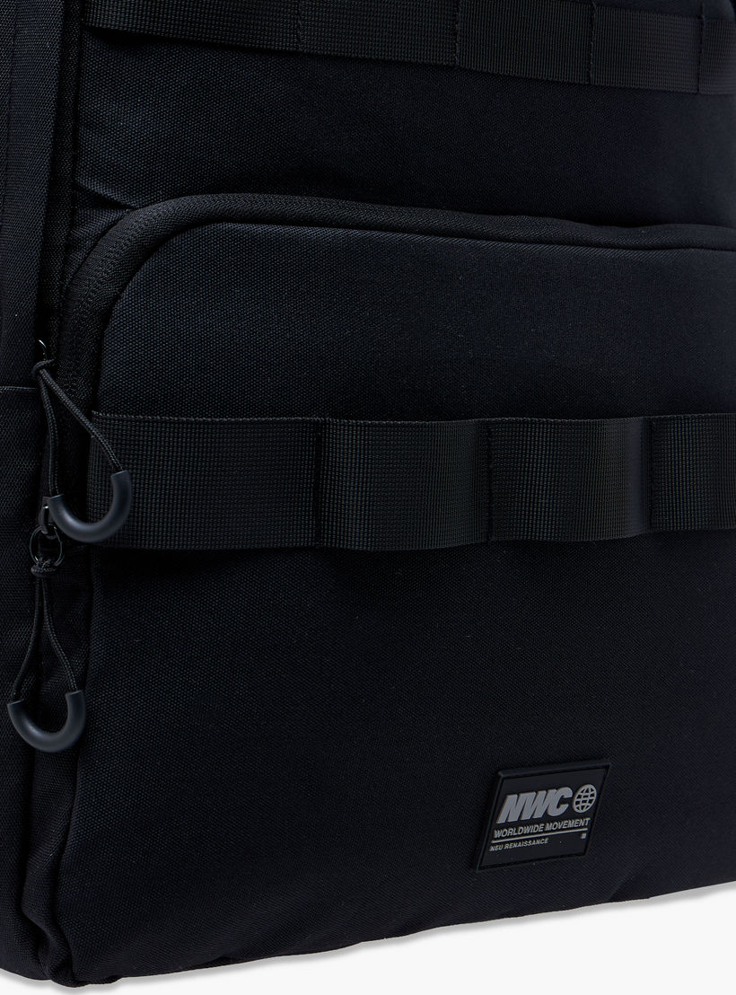 Adjustable Strap Detail Backpack with Zip Closure - 31x16x45 cm-men-bags-image-5