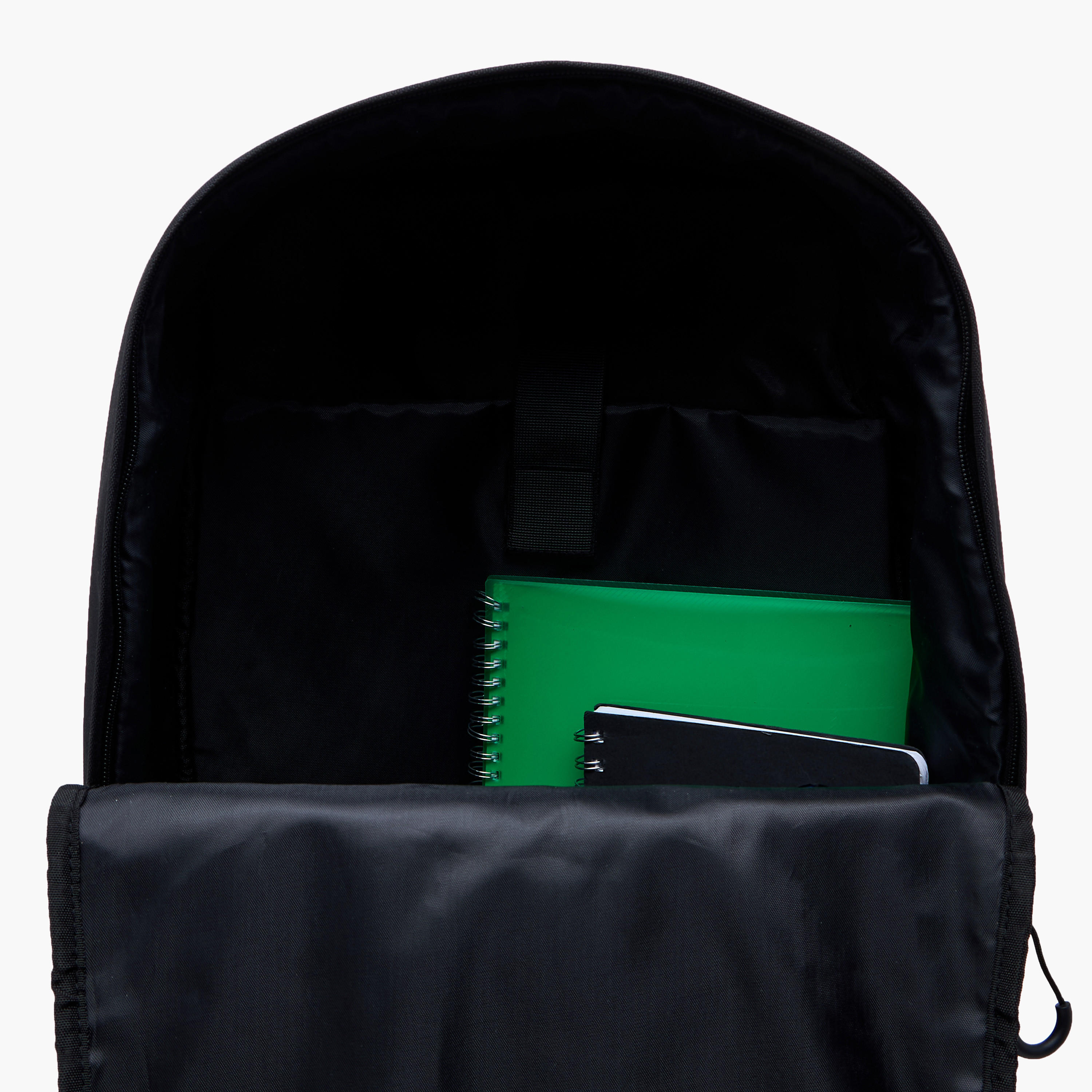 Adjustable Strap Detail Backpack with Zip Closure - 31x16x45 cm-men-bags-image-7