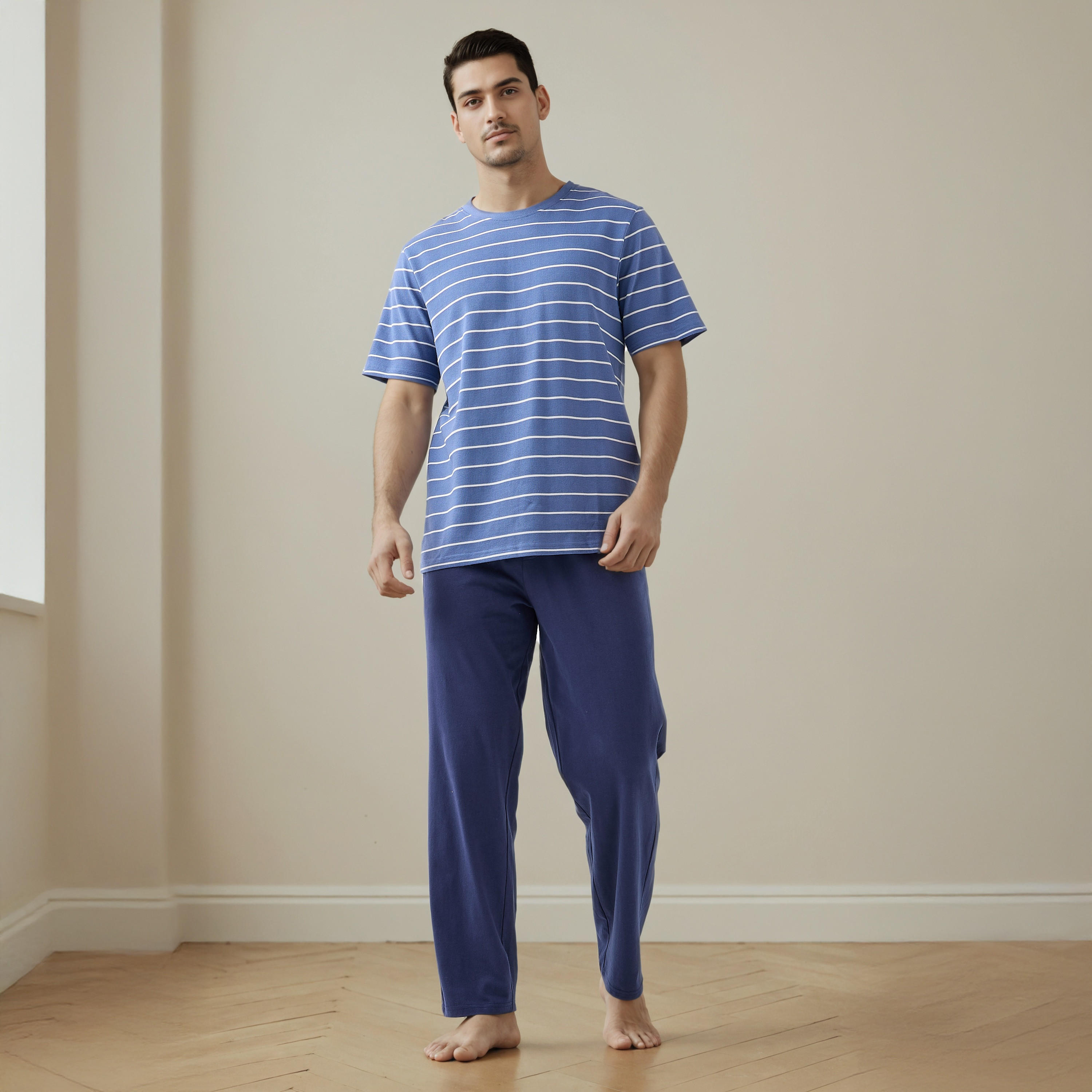 Striped Pyjama Set-men-clothing-nightwear-sets-image-1