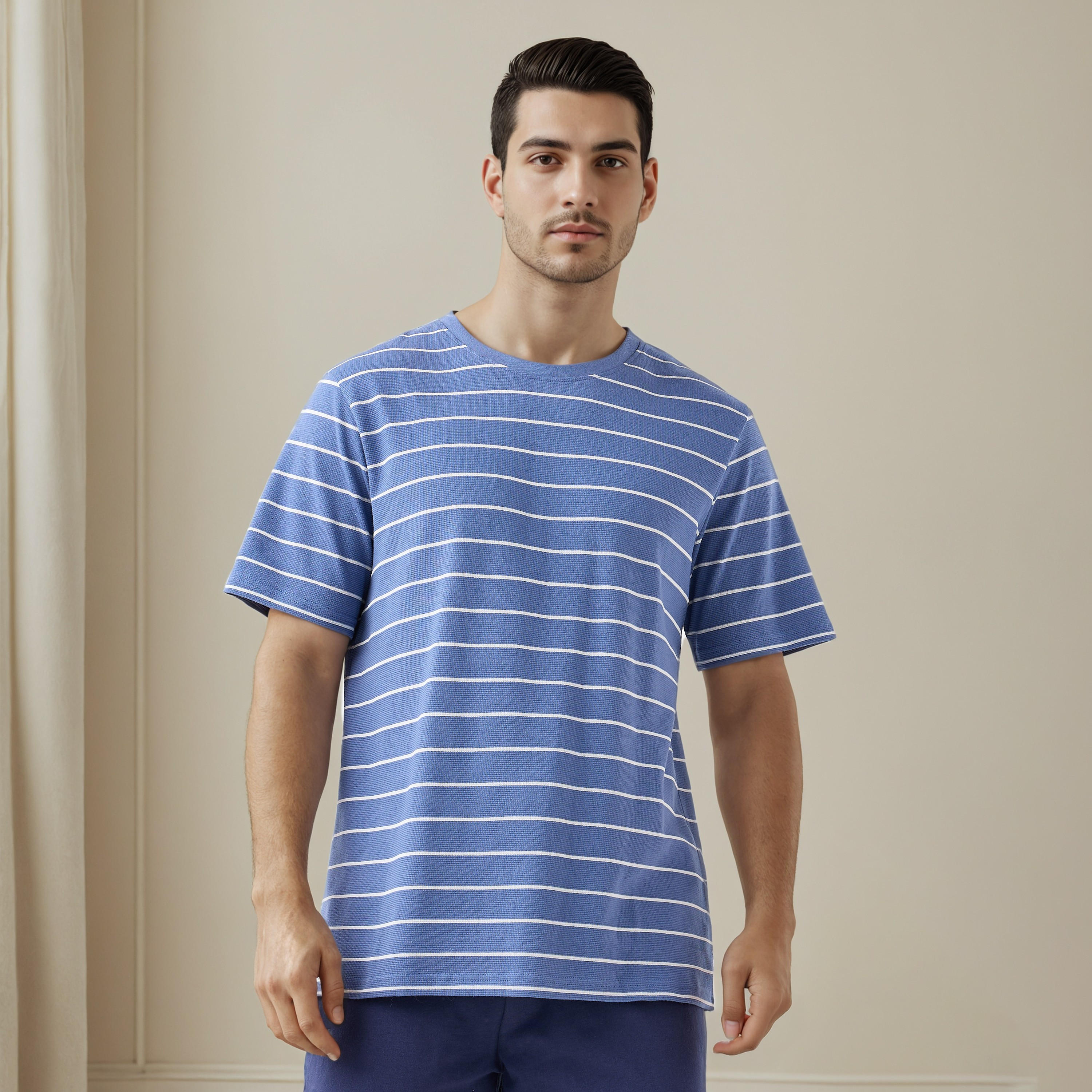 Striped Pyjama Set-men-clothing-nightwear-sets-image-2