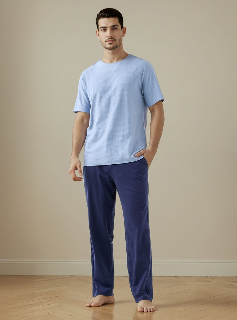 Textured Pyjama Set-men-clothing-nightwear-sets-image-1