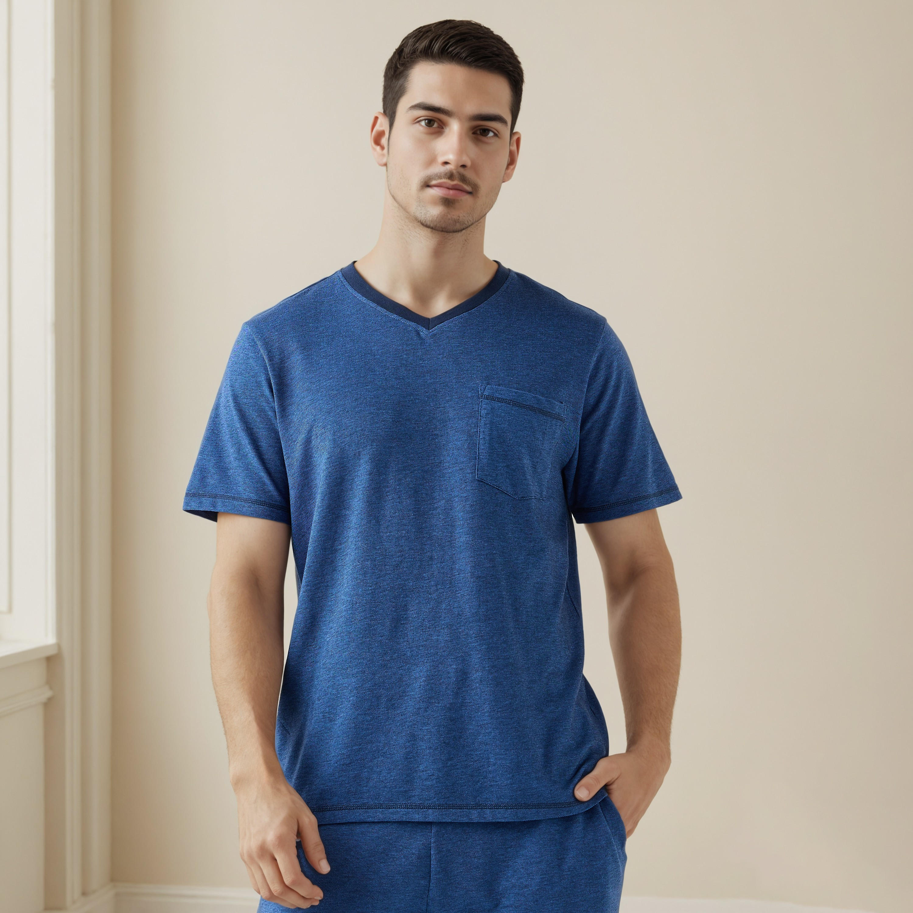 Textured Pyjama Set-men-clothing-nightwear-sets-image-2