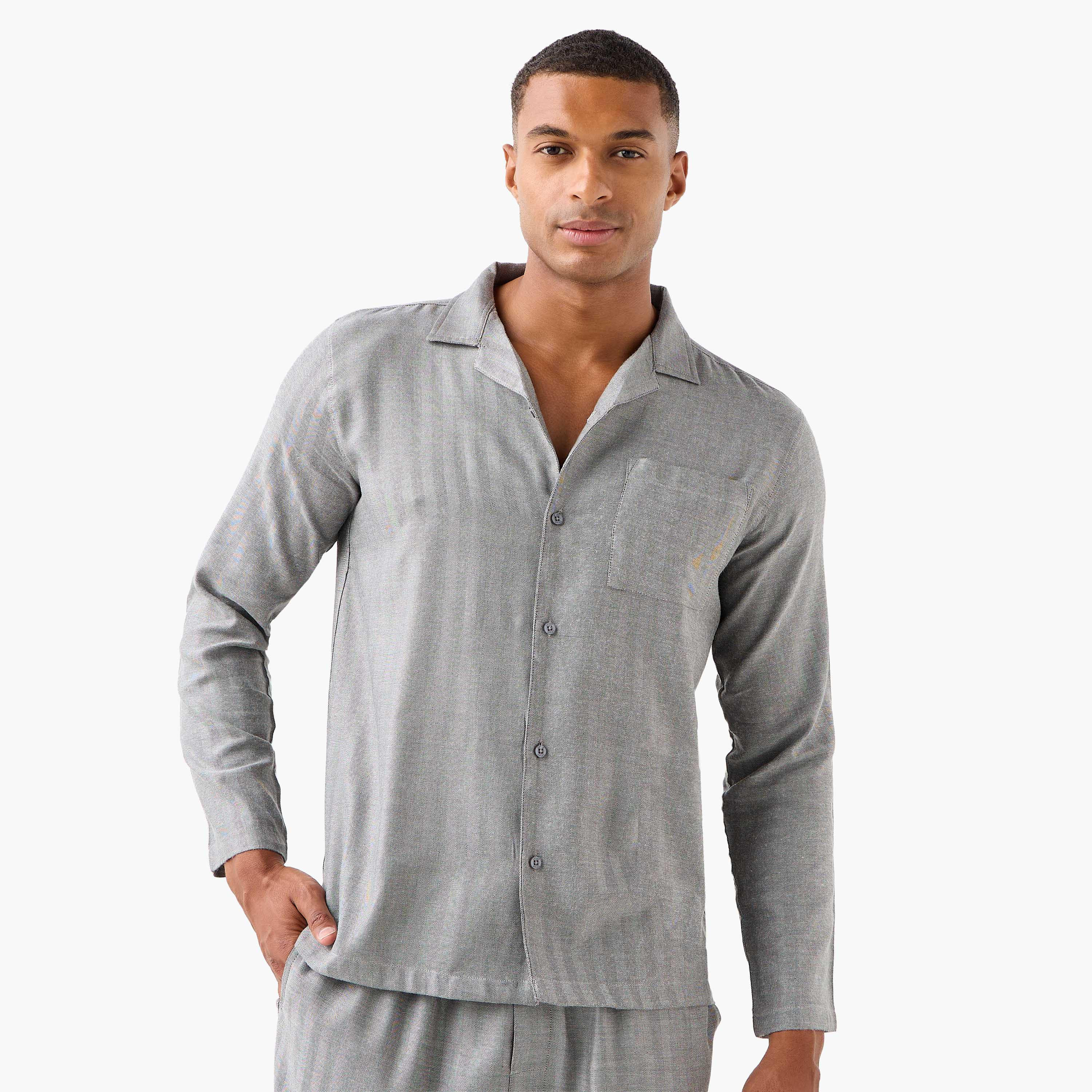 Textured Pyjama Set-men-clothing-nightwear-sets-image-2