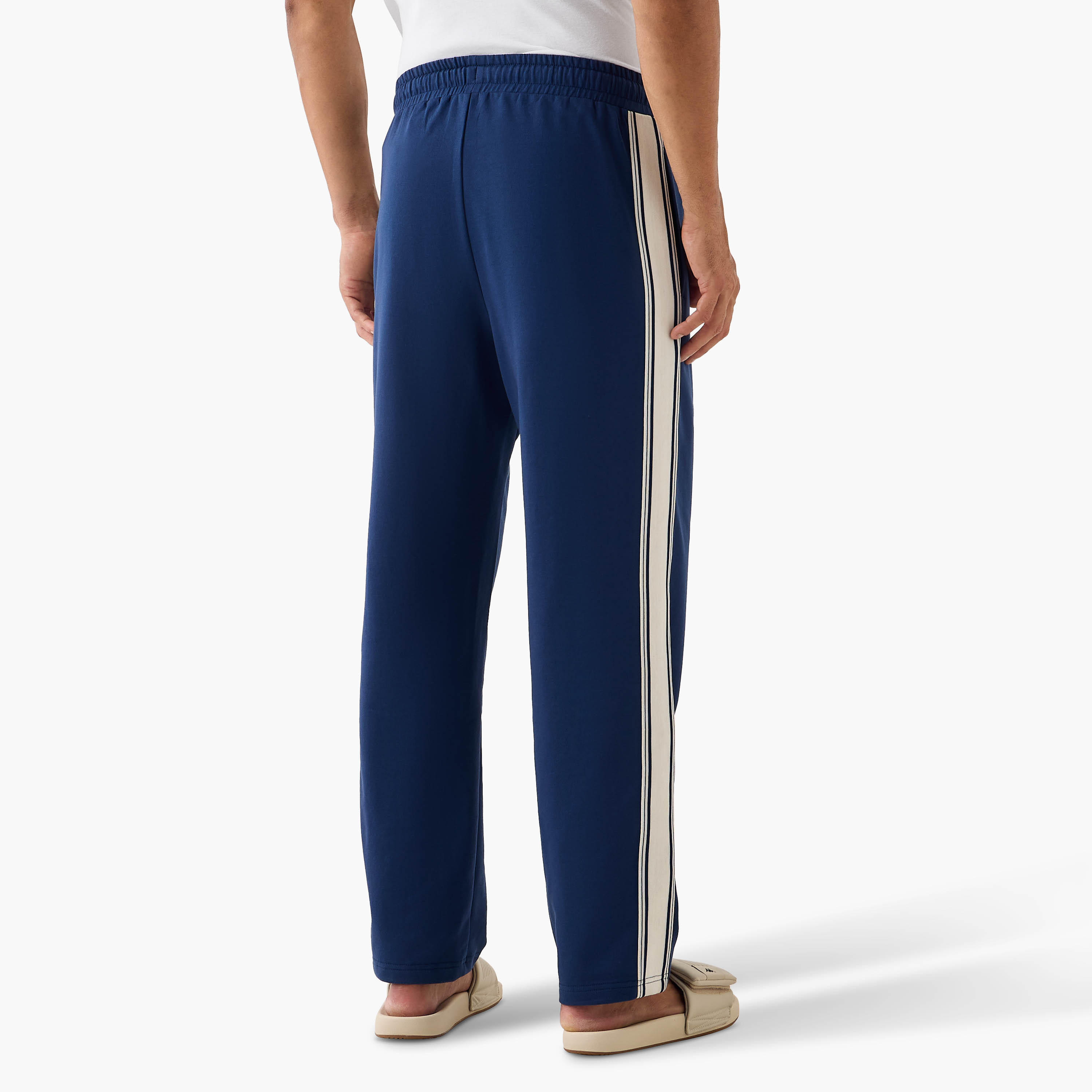 Striped Pyjama with Drawstring Closure and Pockets-men-clothing-nightwear-pyjamaandshorts-image-3