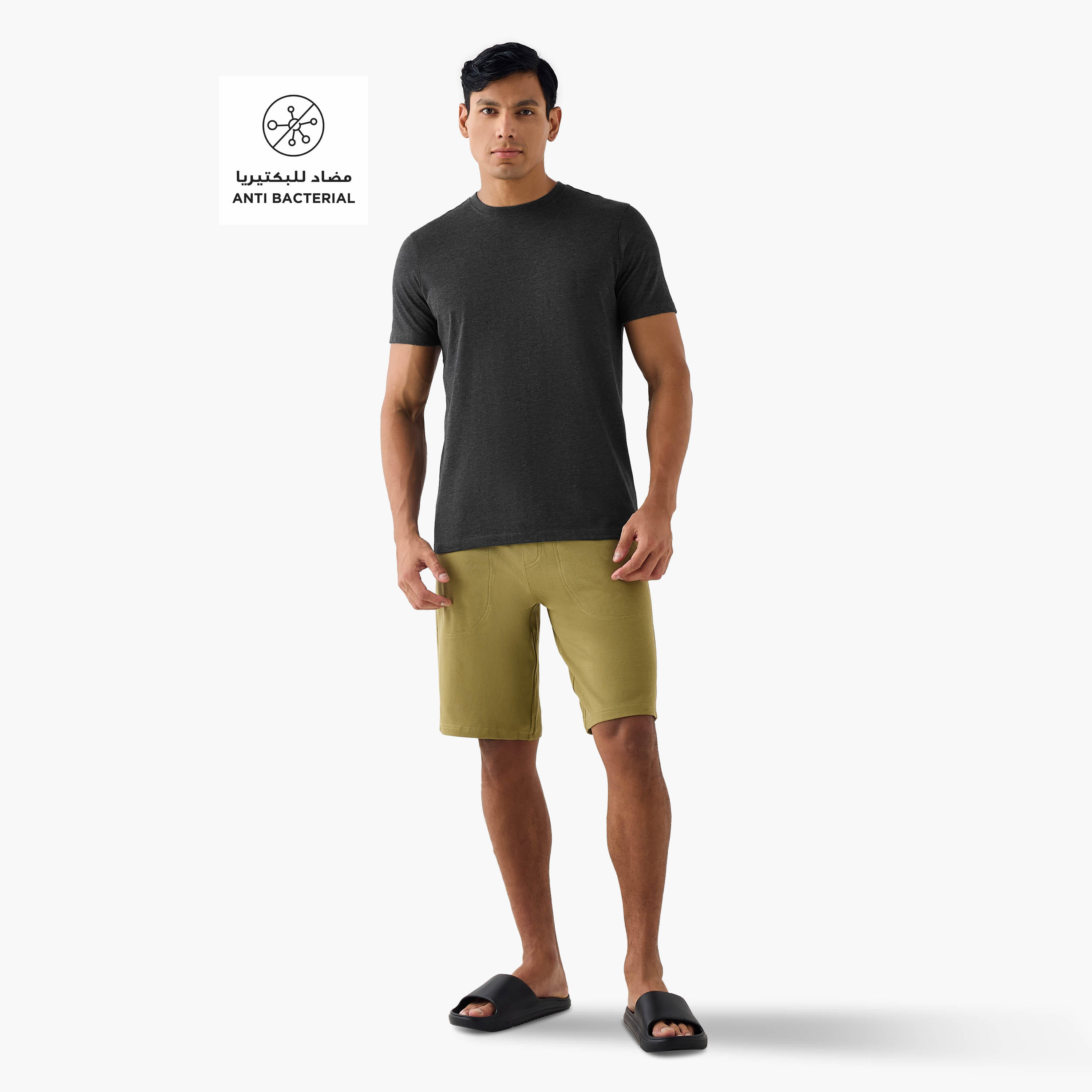 شورت استرخاء برباط إغلاق وجيوب-men-clothing-bottoms-shorts-image-2
