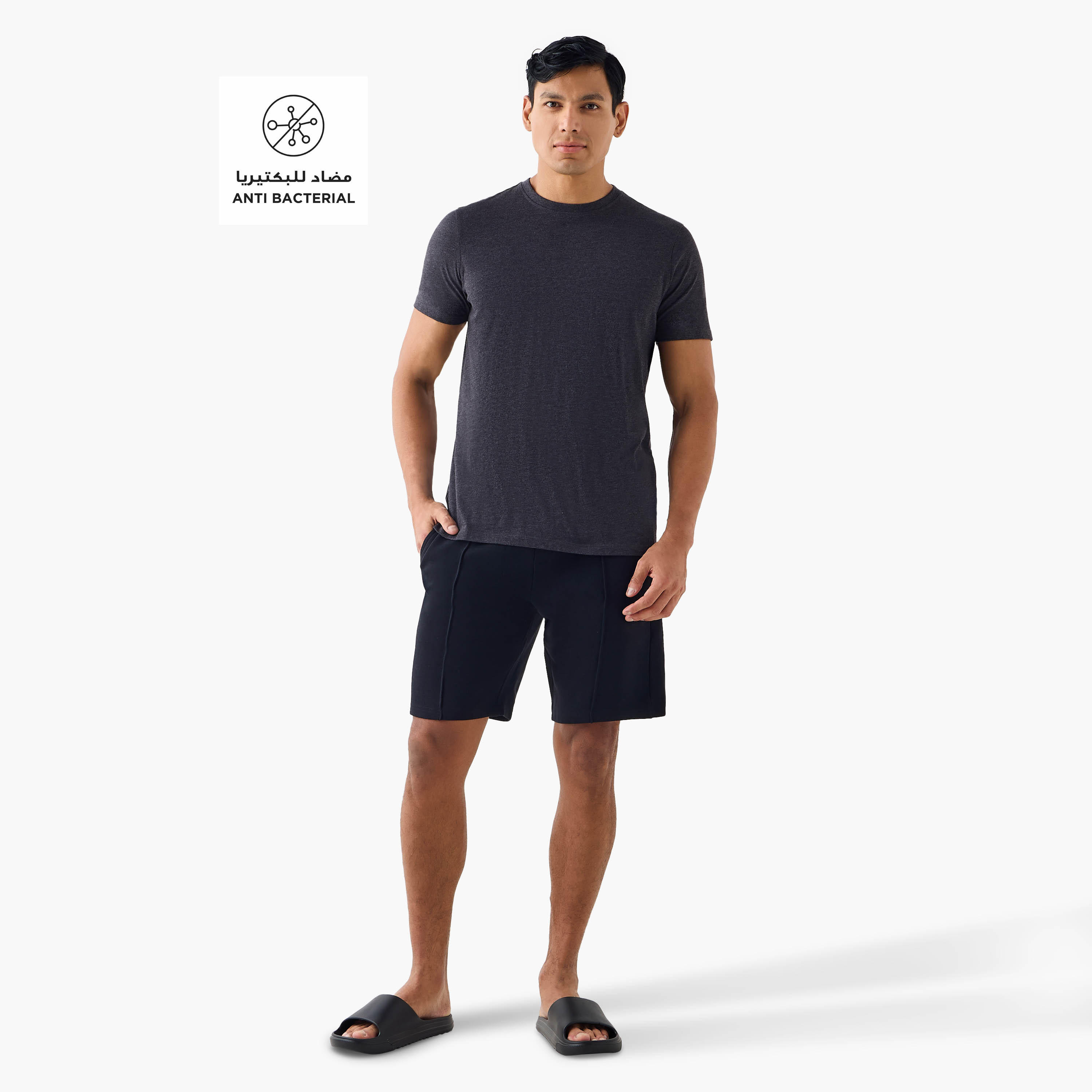 شورت استرخاء برباط إغلاق وجيوب-men-clothing-bottoms-shorts-image-2