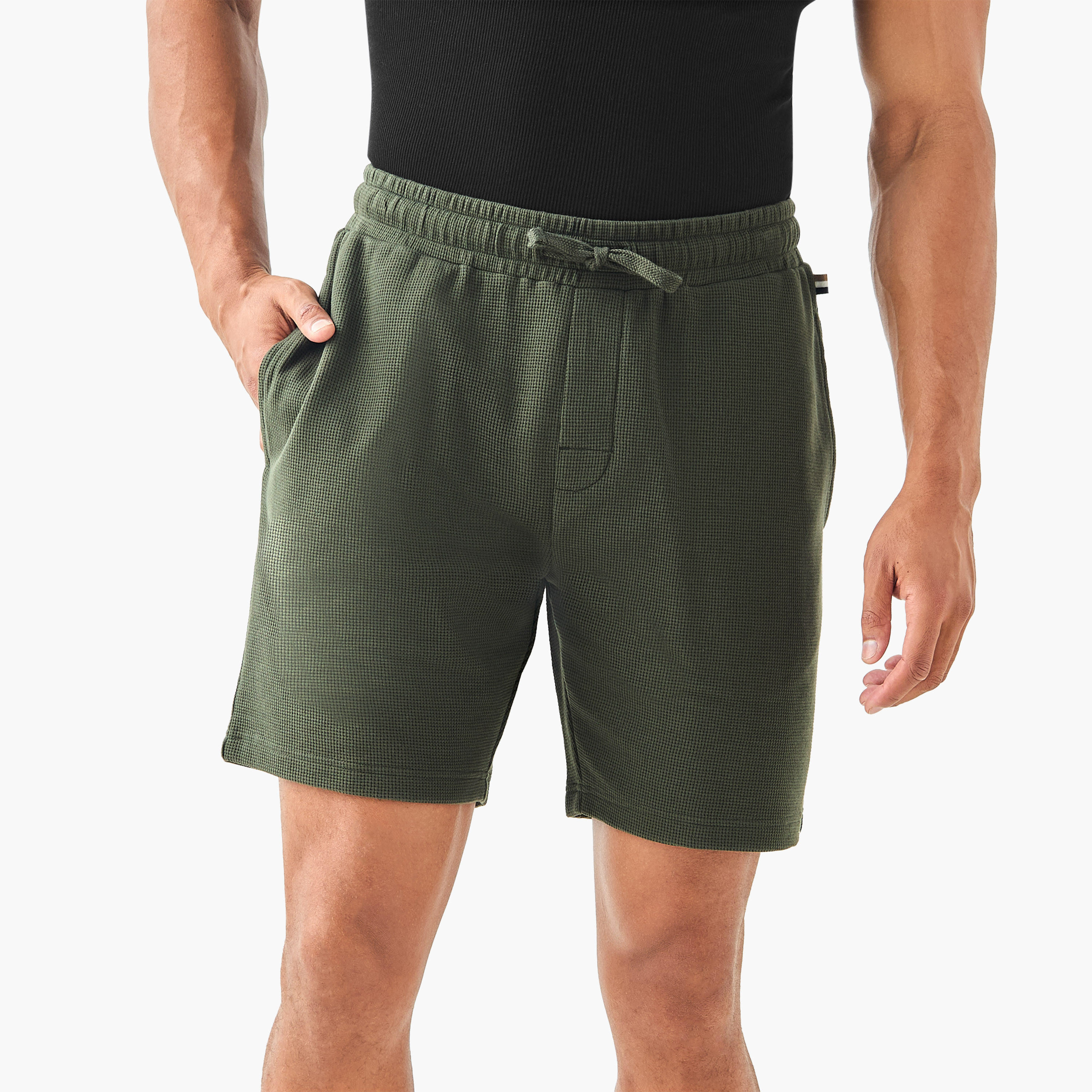 شورت لاونج بارز الملمس بجيوب-men-clothing-bottoms-shorts-image-5