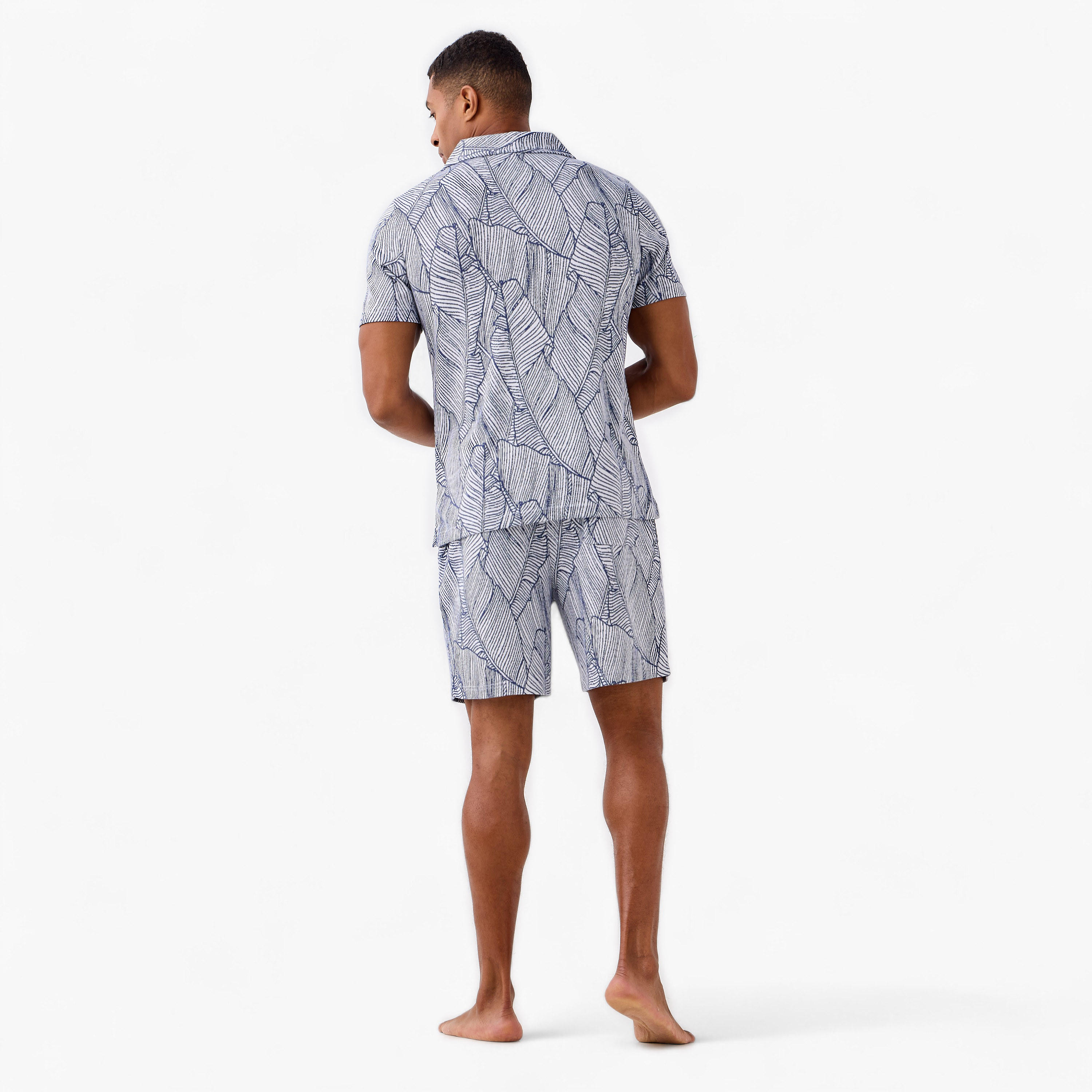 Printed Shorts Set-men-clothing-nightwear-sets-image-4