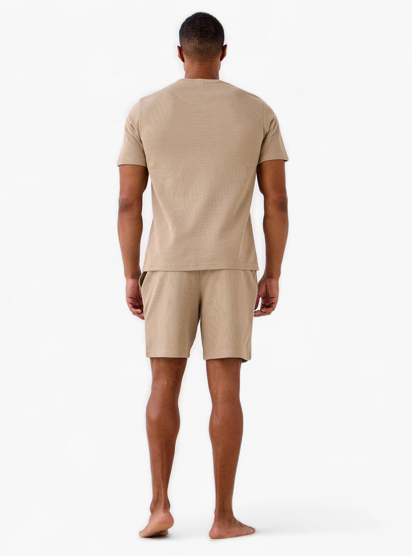 Textured Shorts Set-men-clothing-nightwear-sets-image-4