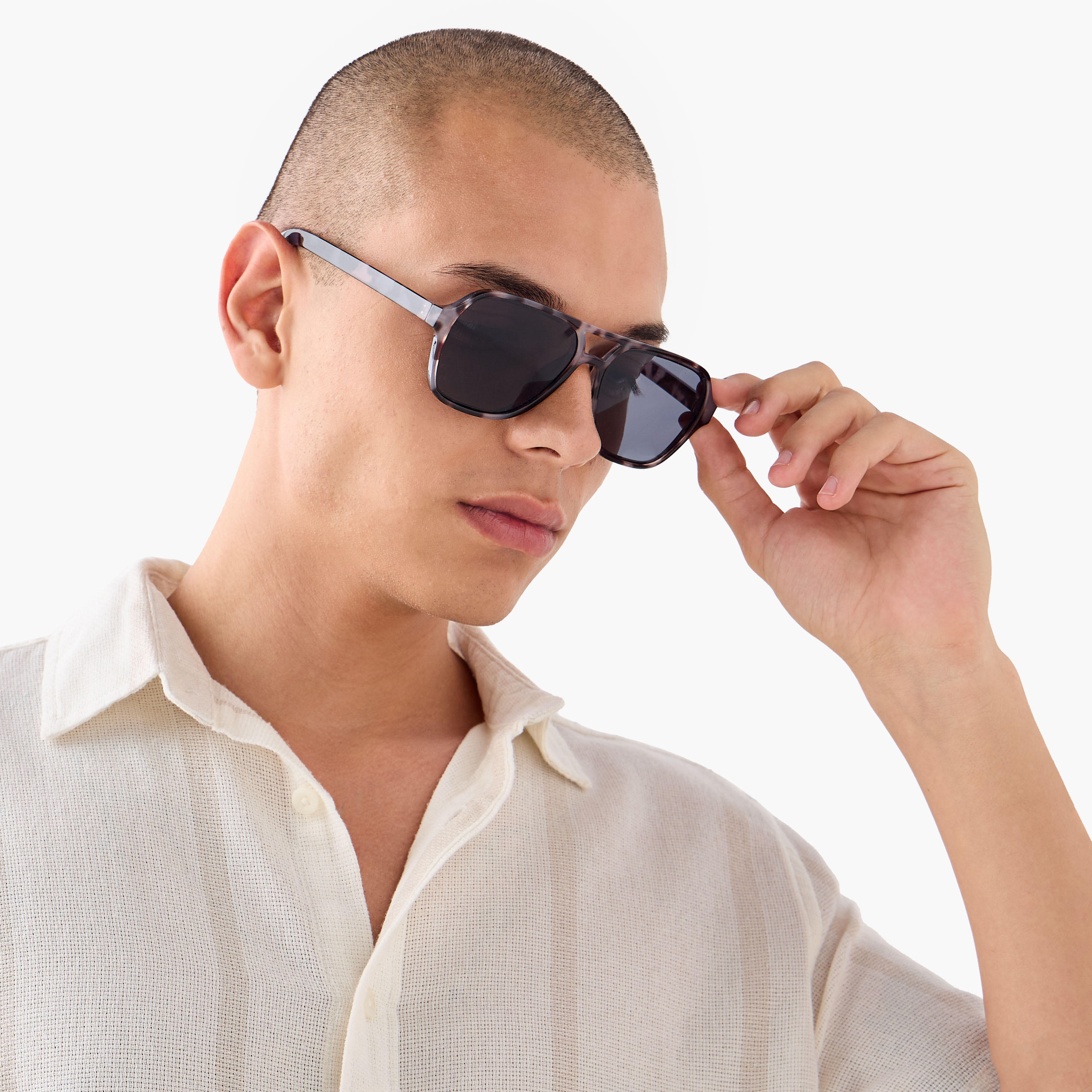Printed Full Rim Sunglasses-men-sunglasses-image-2