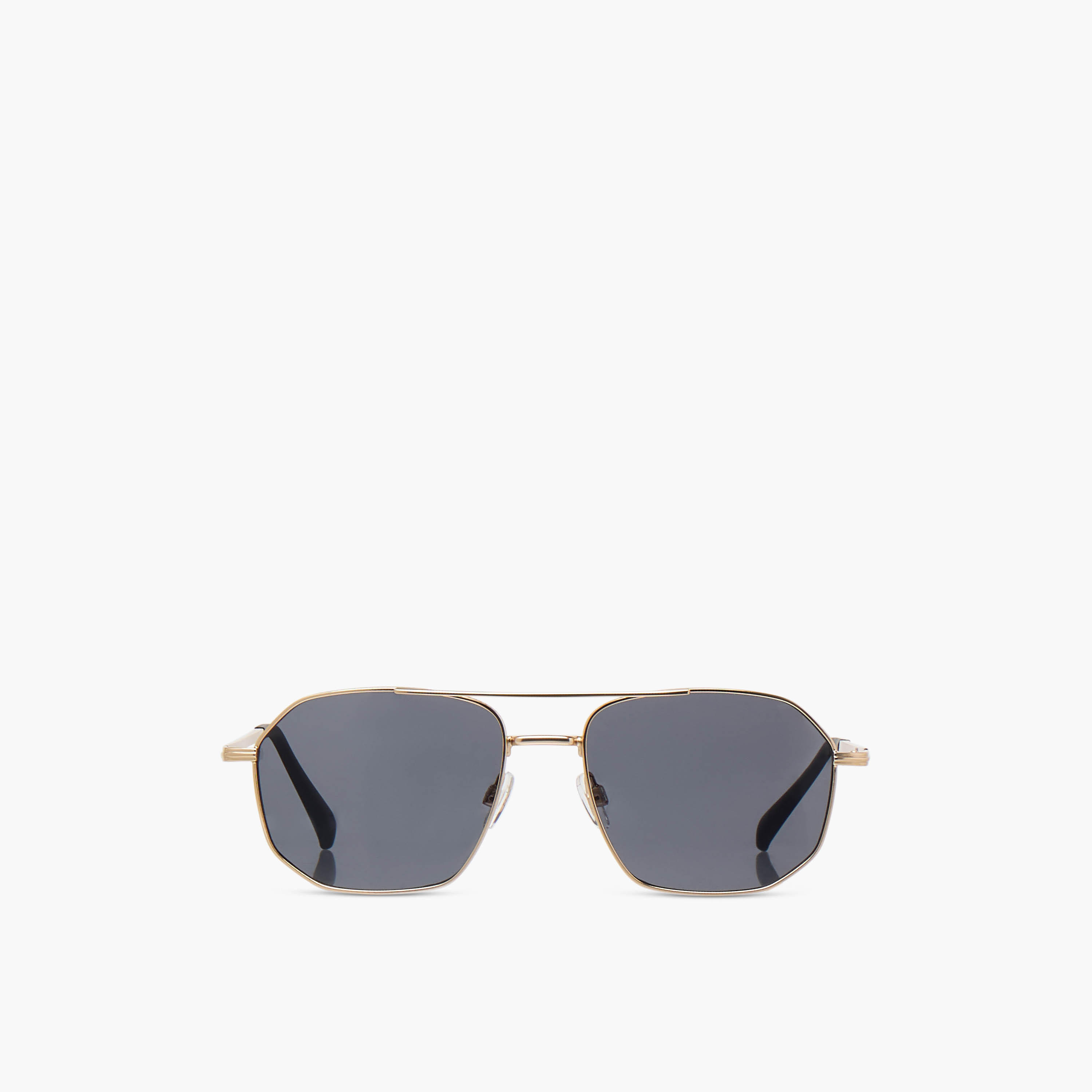 نظارات شمسية بإطار سداسي كامل ووسادة أنف-men-sunglasses-image-3