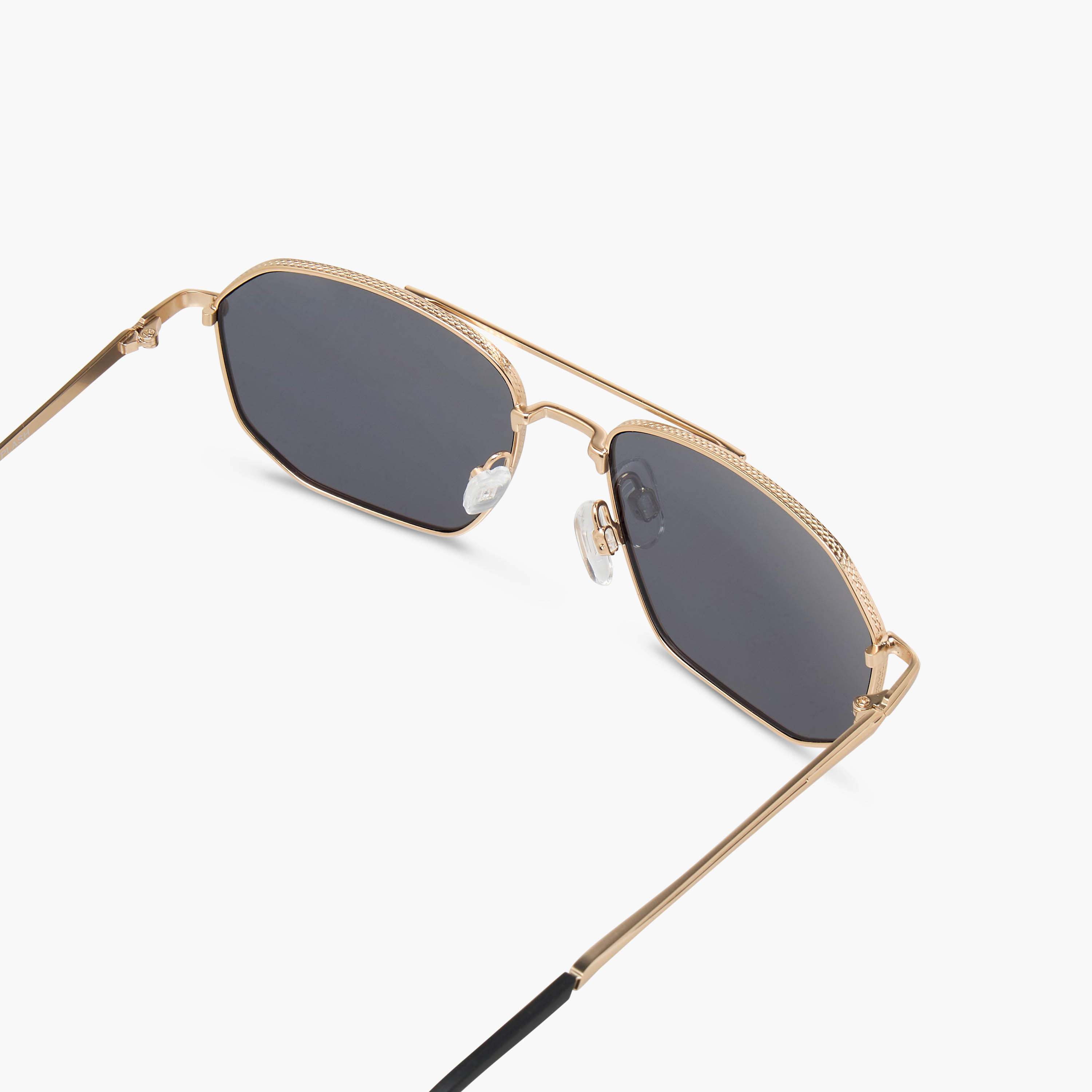 نظارات شمسية بإطار سداسي كامل ووسادة أنف-men-sunglasses-image-5