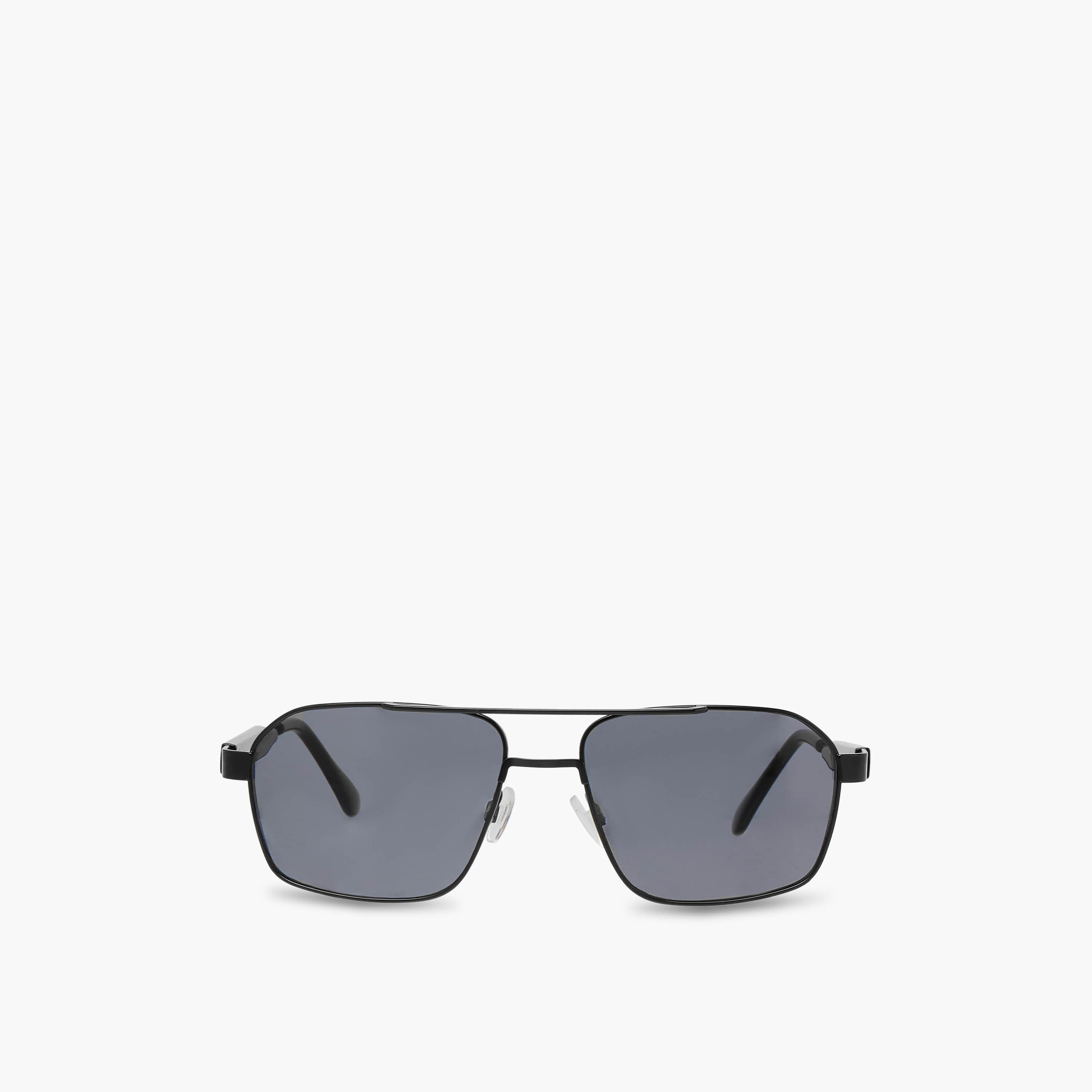 Full Rim Square Frame Sunglasses with Nose Pads-men-sunglasses-image-3