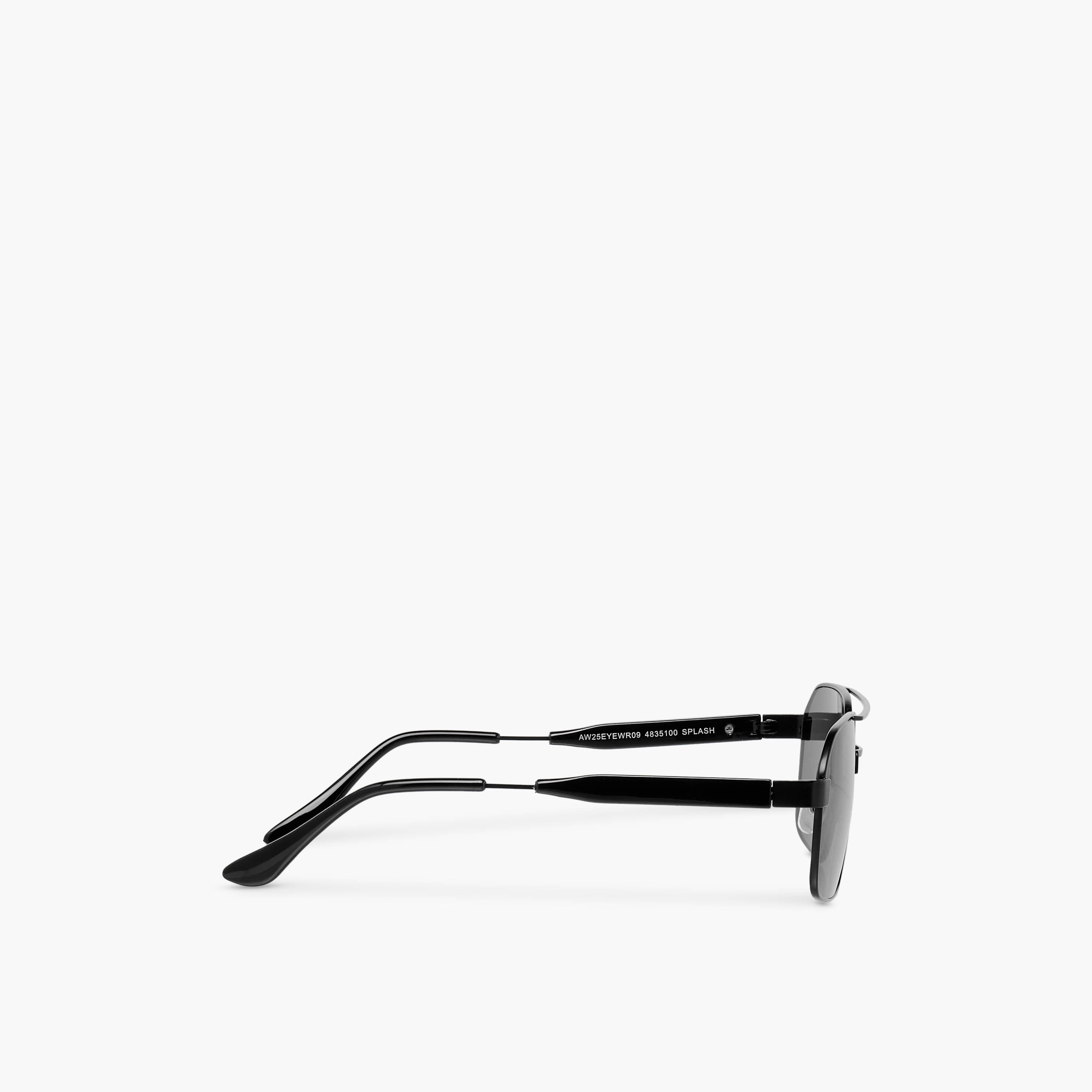 Full Rim Square Frame Sunglasses with Nose Pads-men-sunglasses-image-4