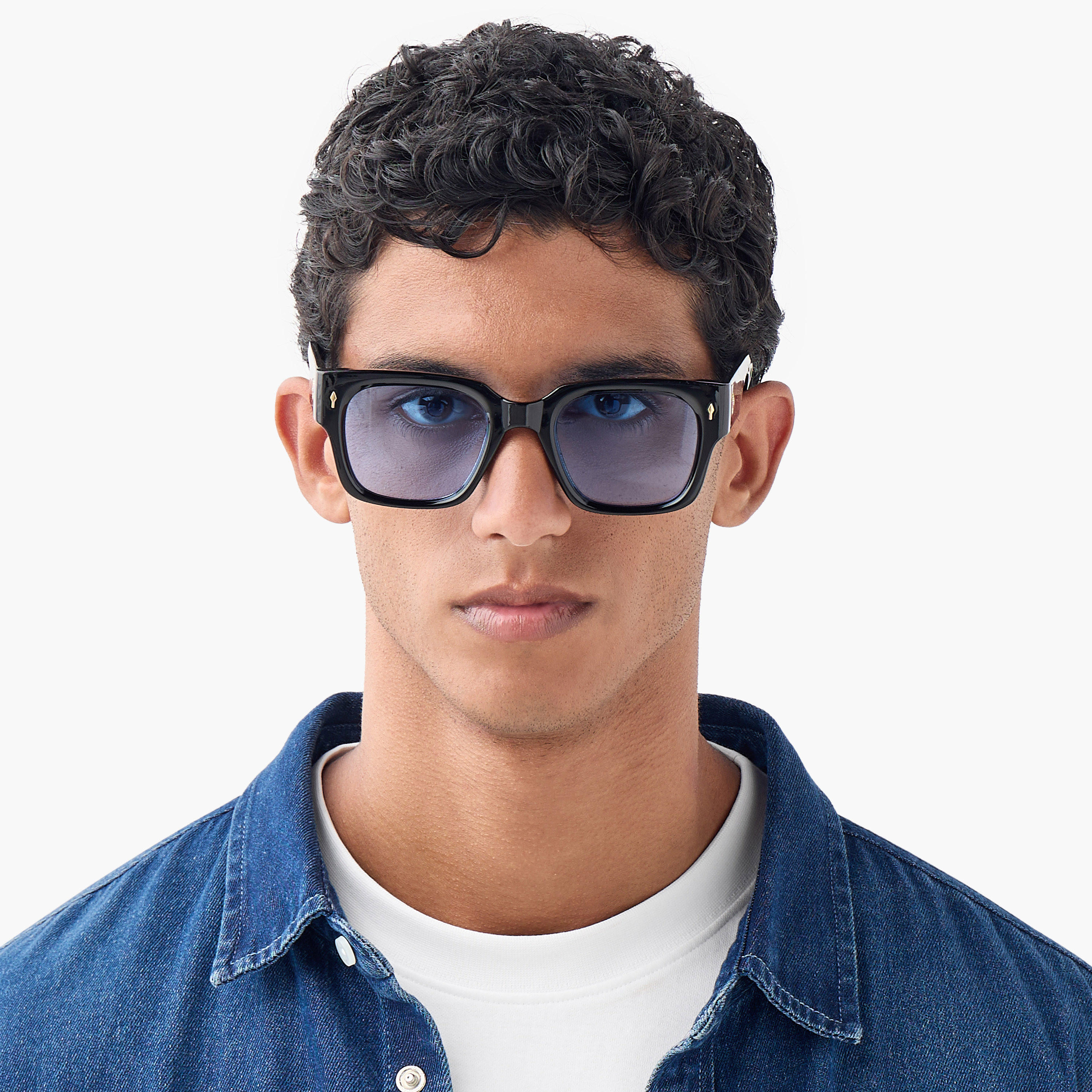 نظارة شمسية بإطار كامل وعدسات ملونة-men-sunglasses-image-2