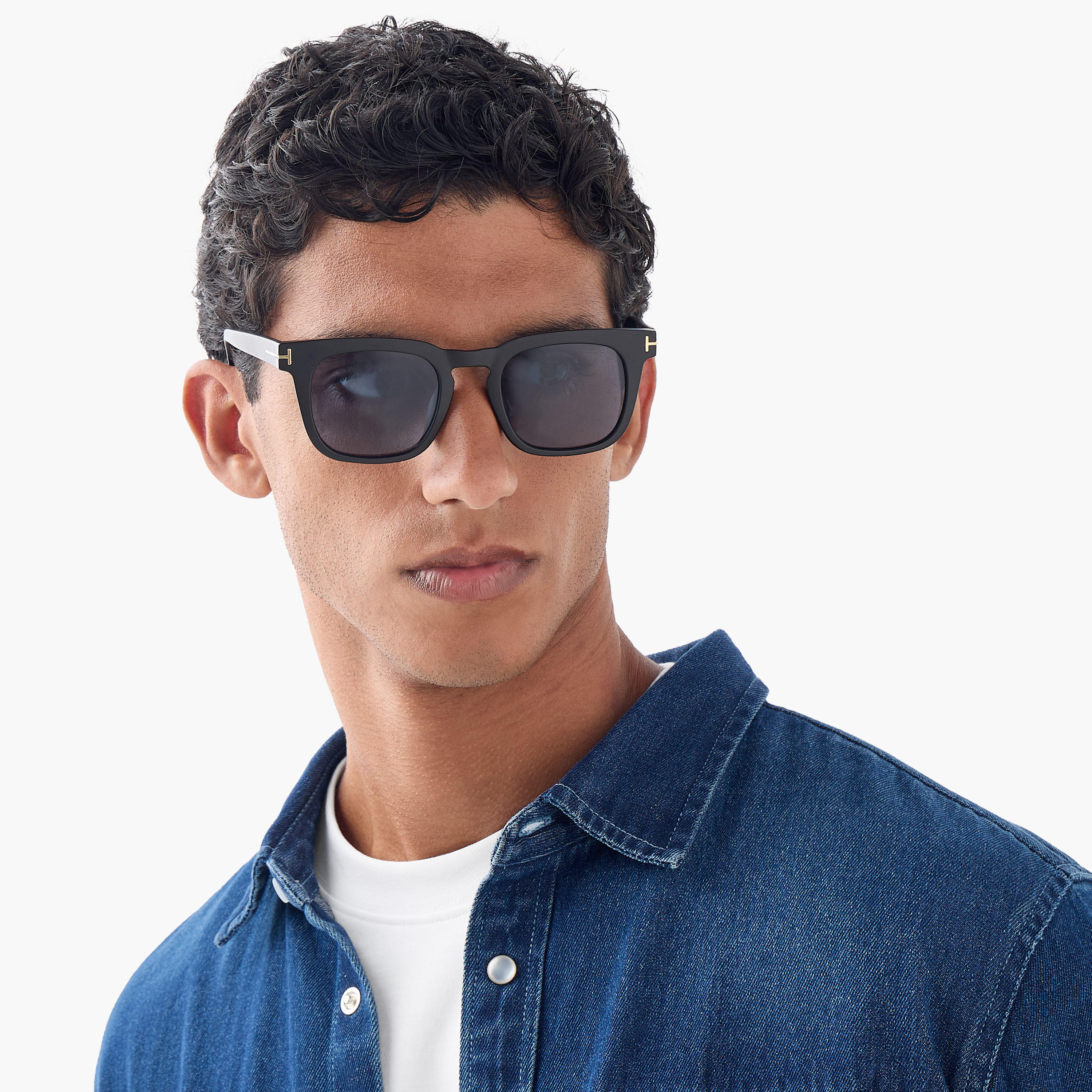 نظارة شمسية بإطار كامل وعدسات ملونة-men-sunglasses-image-2