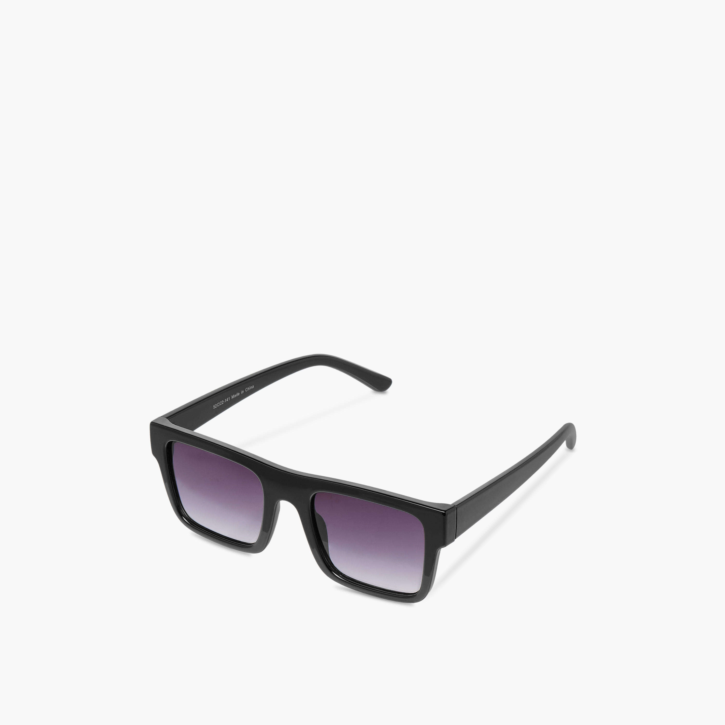 نظارة شمسية ملونة بإطار كامل-men-sunglasses-image-1
